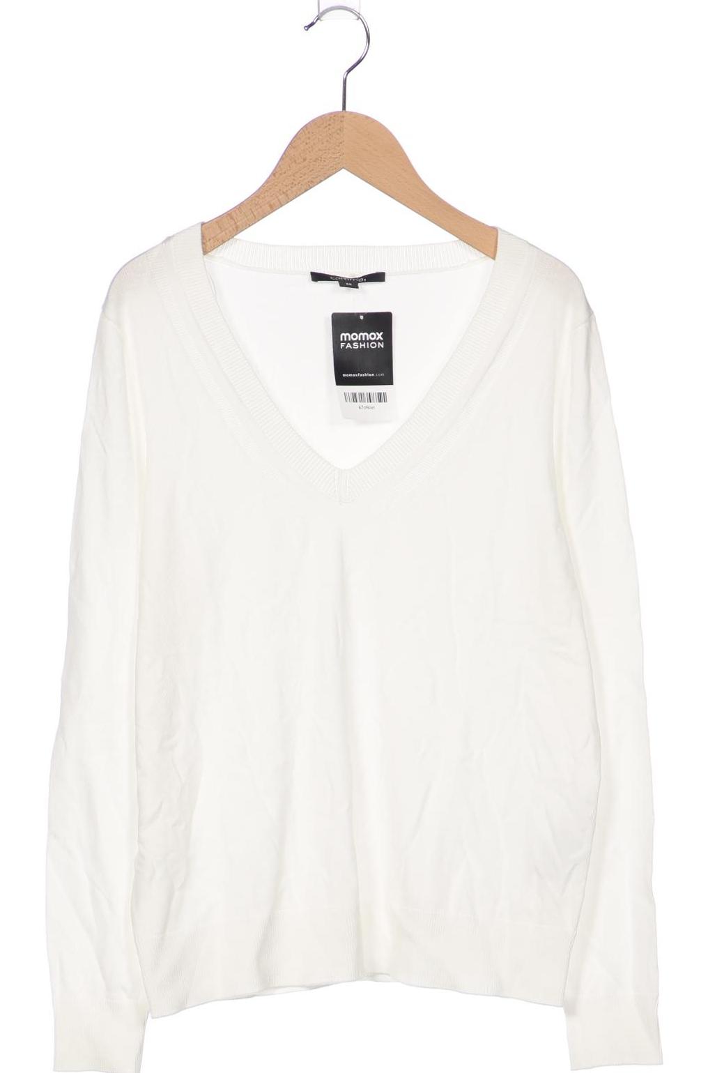 

Comma Damen Pullover, weiß, Gr. 38