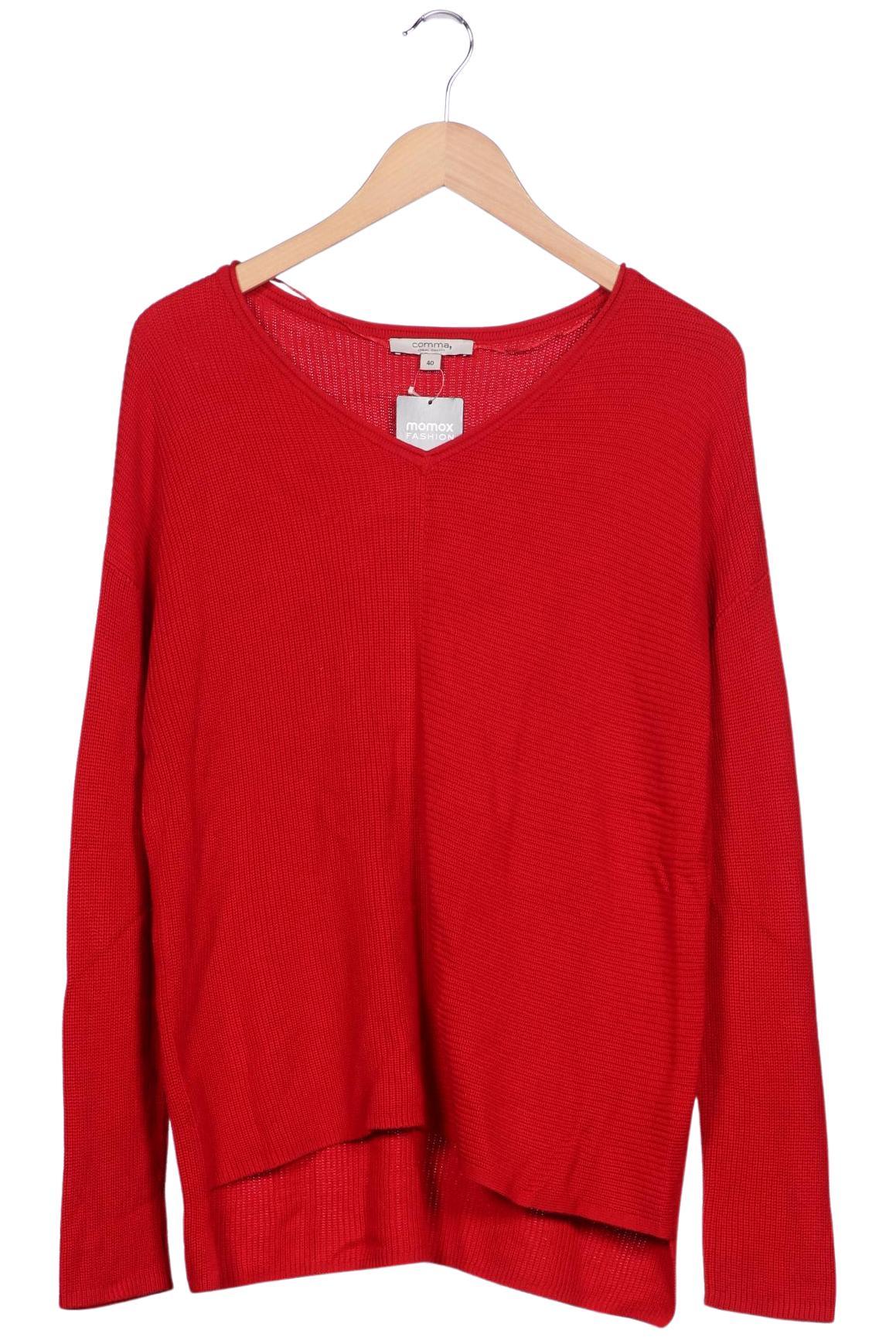 

Comma Damen Pullover, rot, Gr. 40
