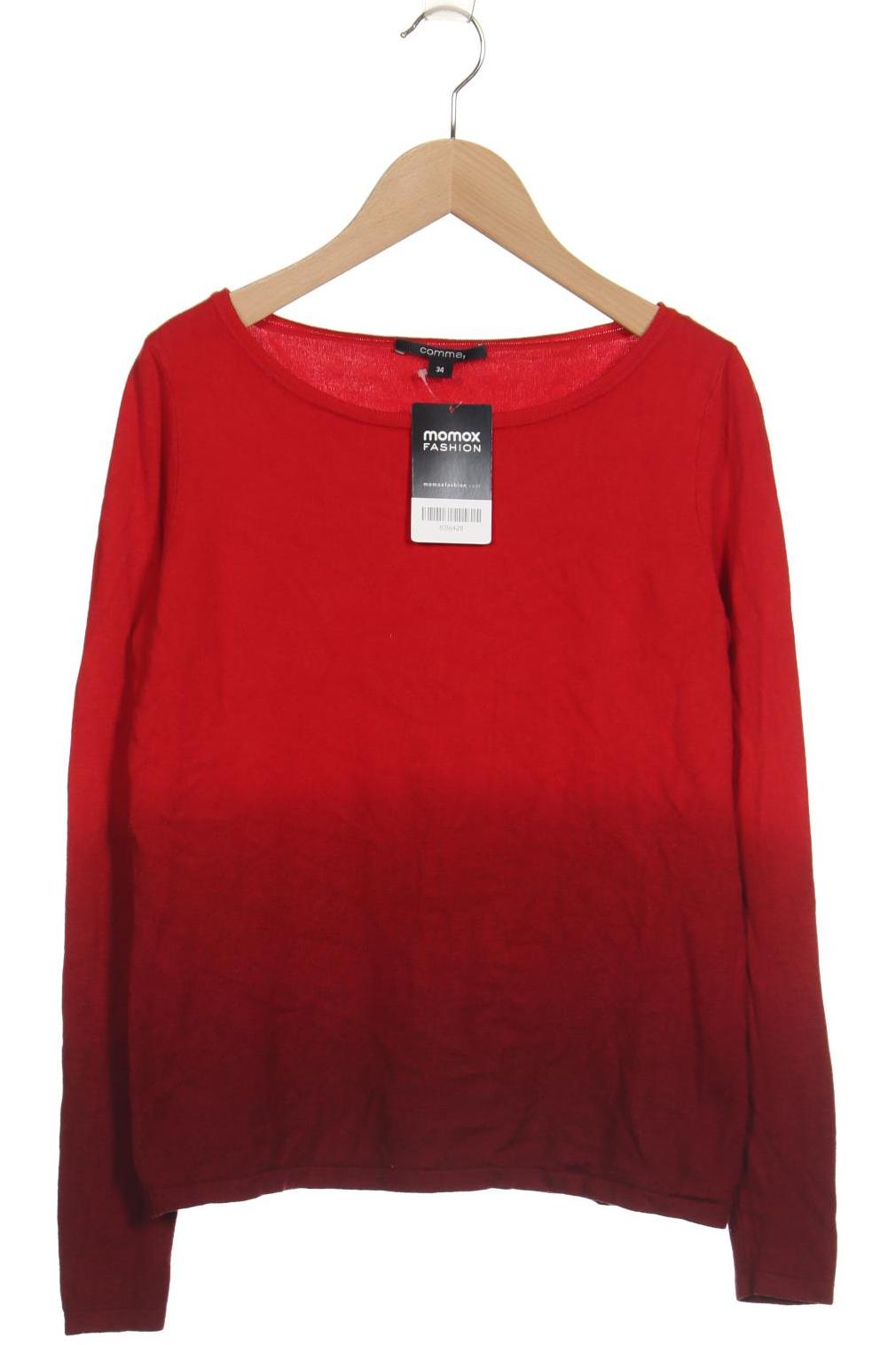 

Comma Damen Pullover, rot, Gr. 34