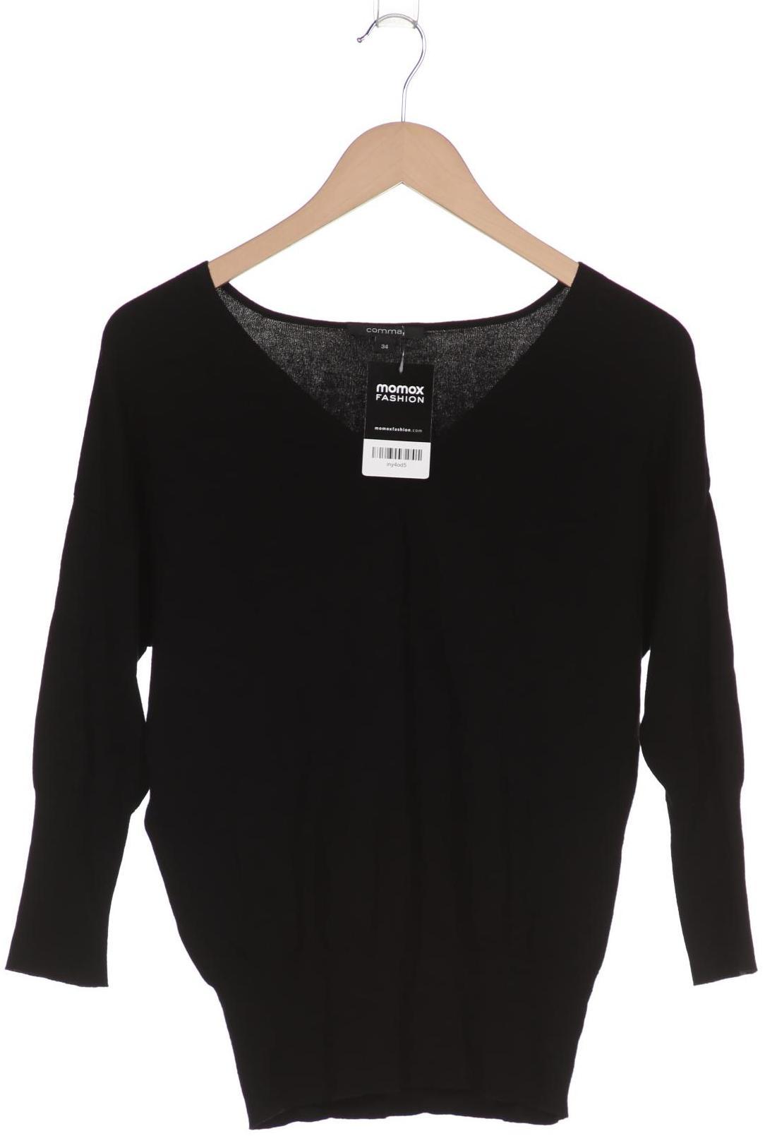 

Comma Damen Pullover, schwarz, Gr. 34