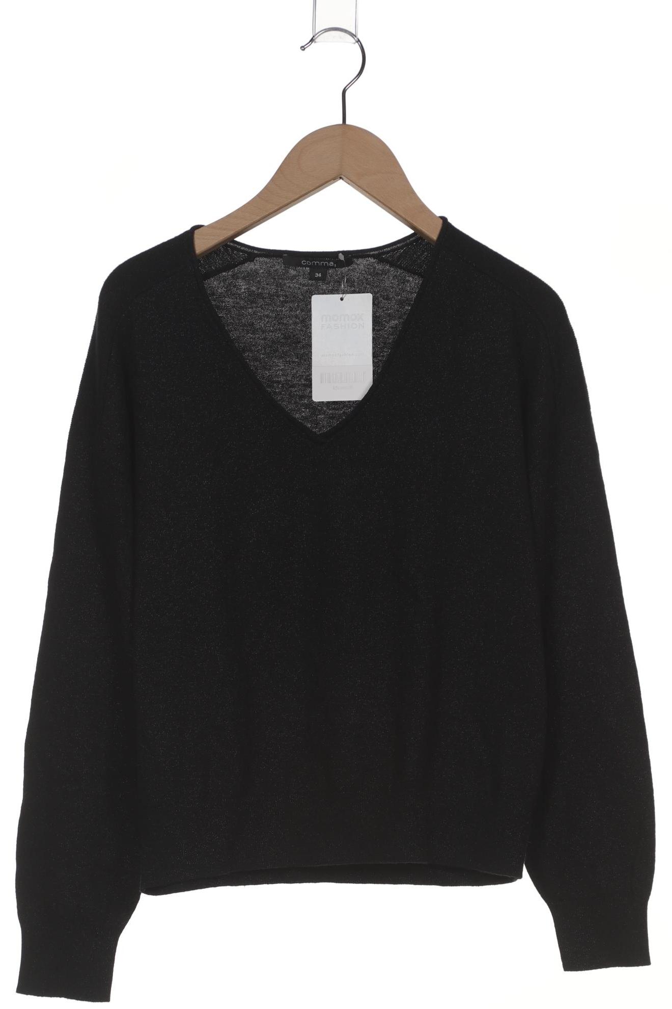 

Comma Damen Pullover, schwarz, Gr. 34