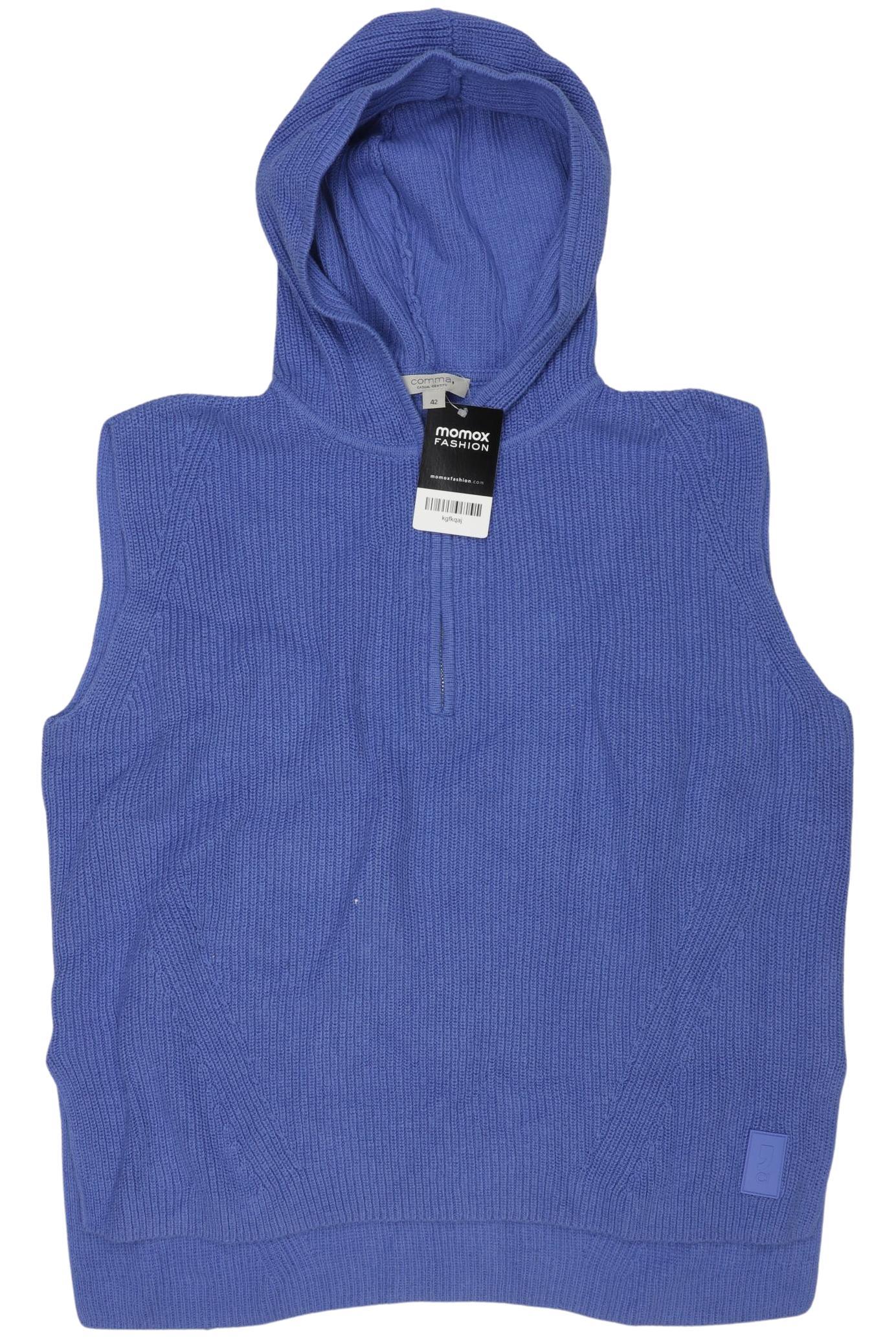 

Comma Damen Pullover, blau, Gr. 42
