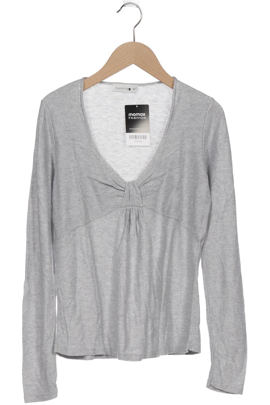 

Comma Damen Pullover, grau