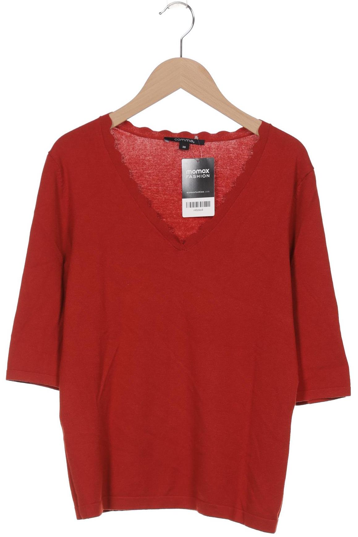 

Comma Damen Pullover, rot, Gr. 38
