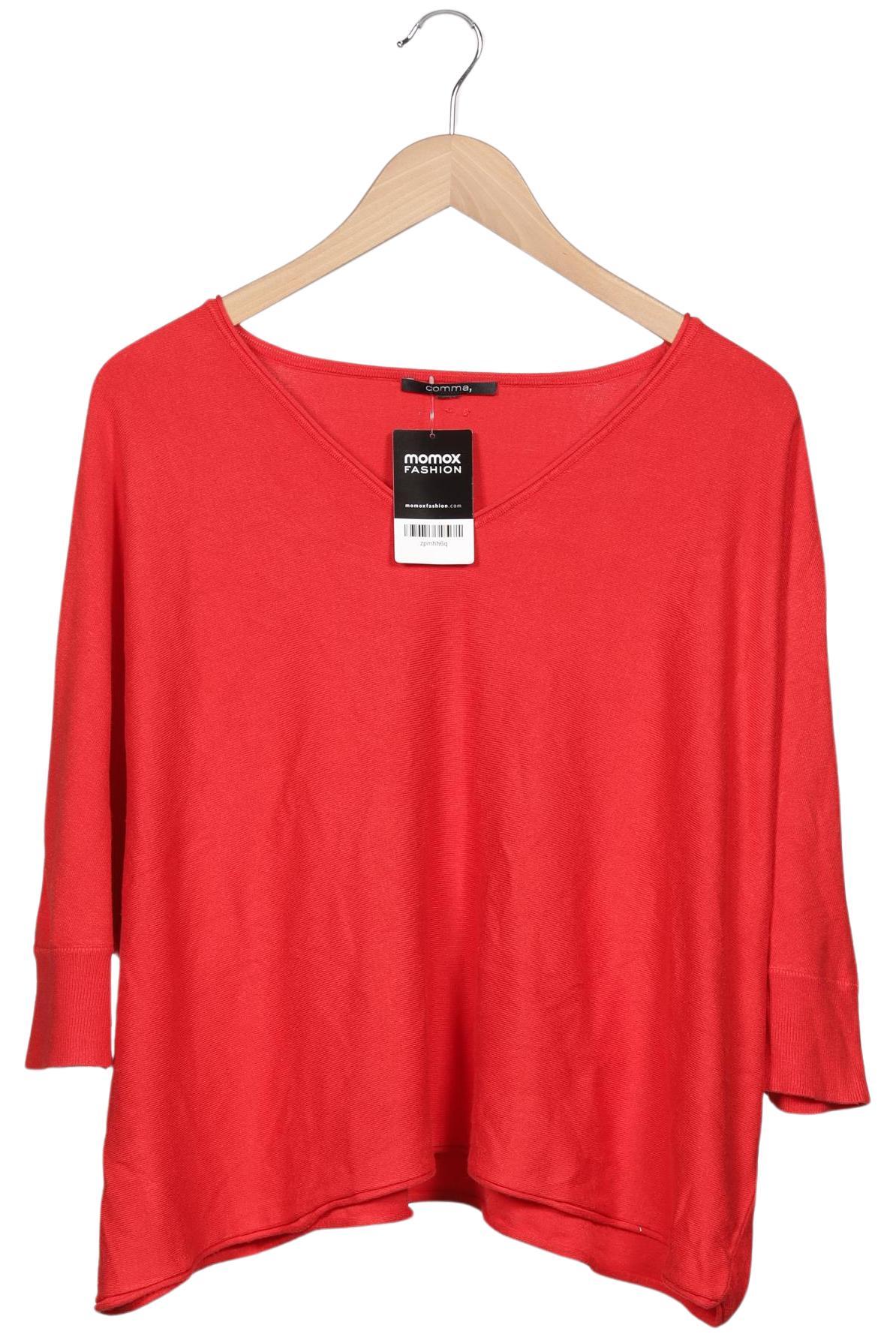 

Comma Damen Pullover, rot, Gr. 42