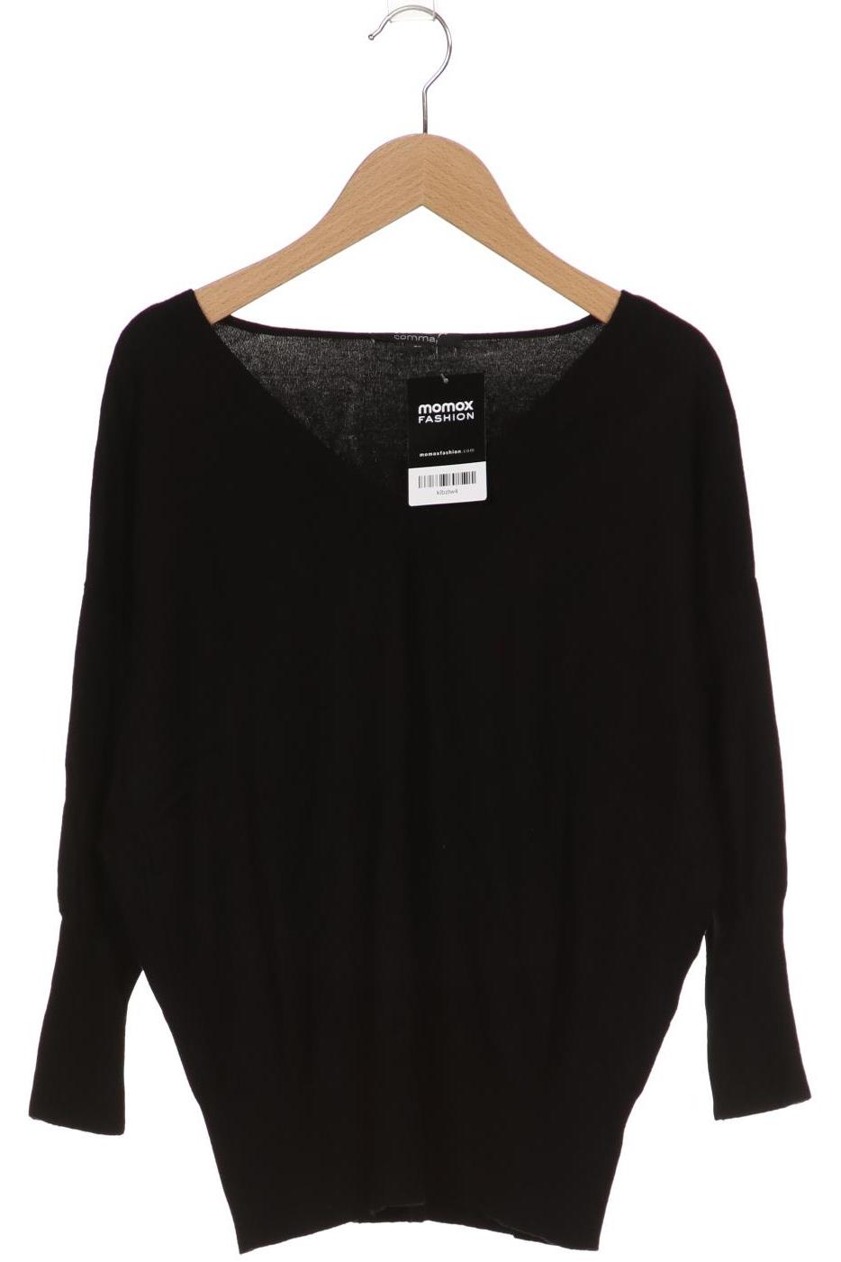 

Comma Damen Pullover, schwarz