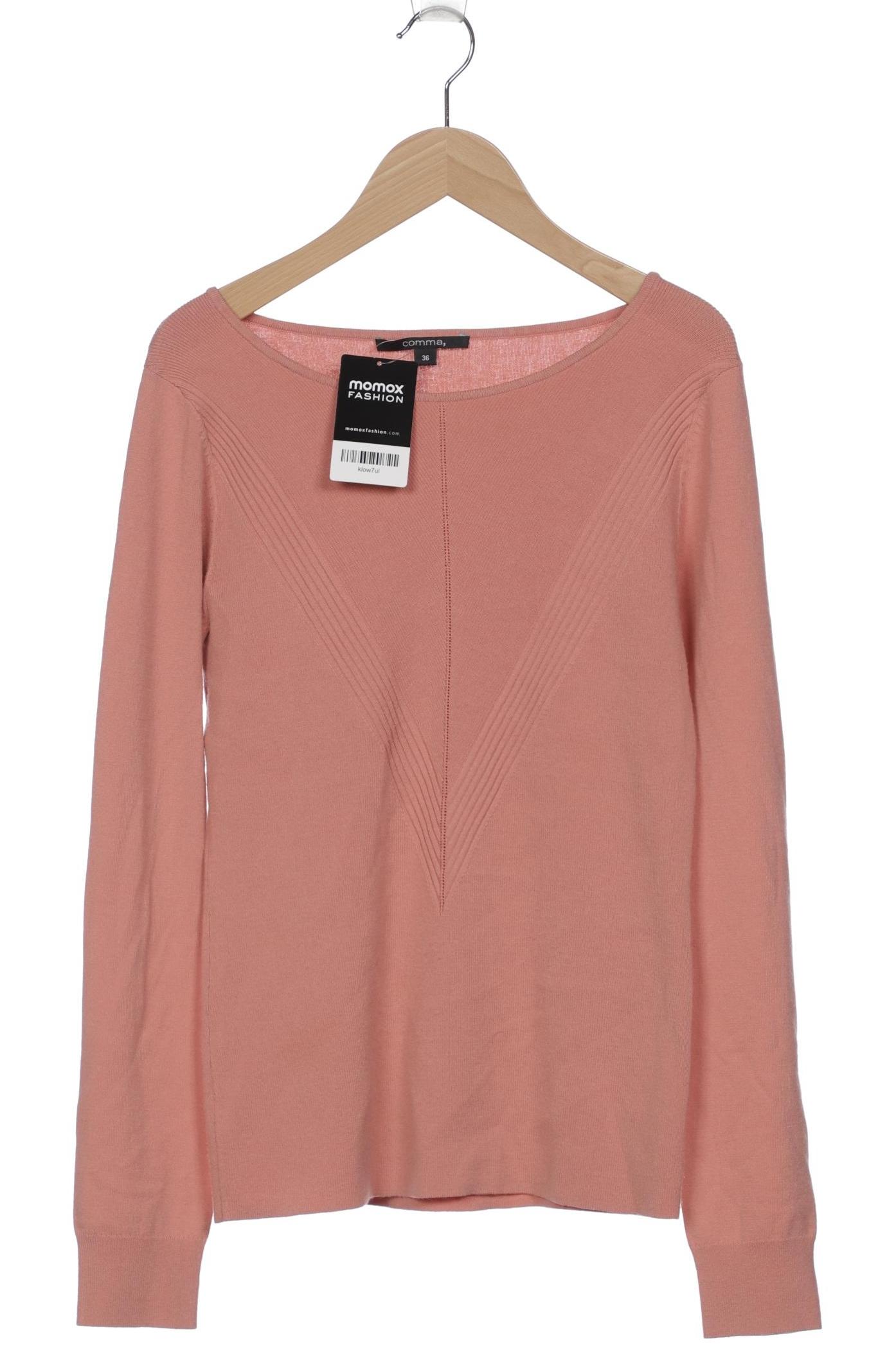

Comma Damen Pullover, orange, Gr. 36