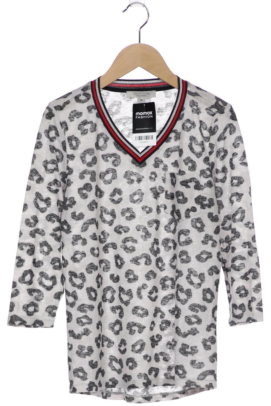 

Comma Damen Pullover, grau, Gr. 34