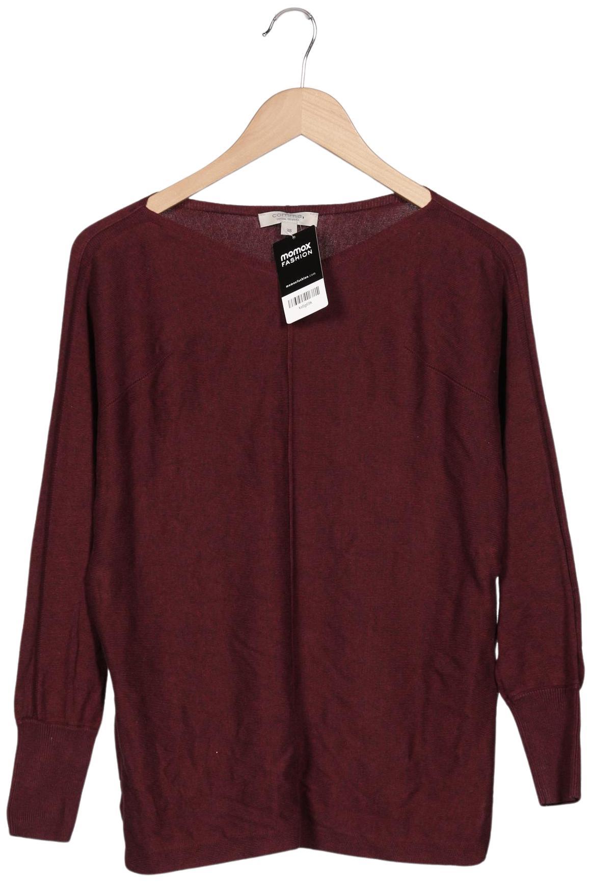 

Comma Damen Pullover, bordeaux, Gr. 38
