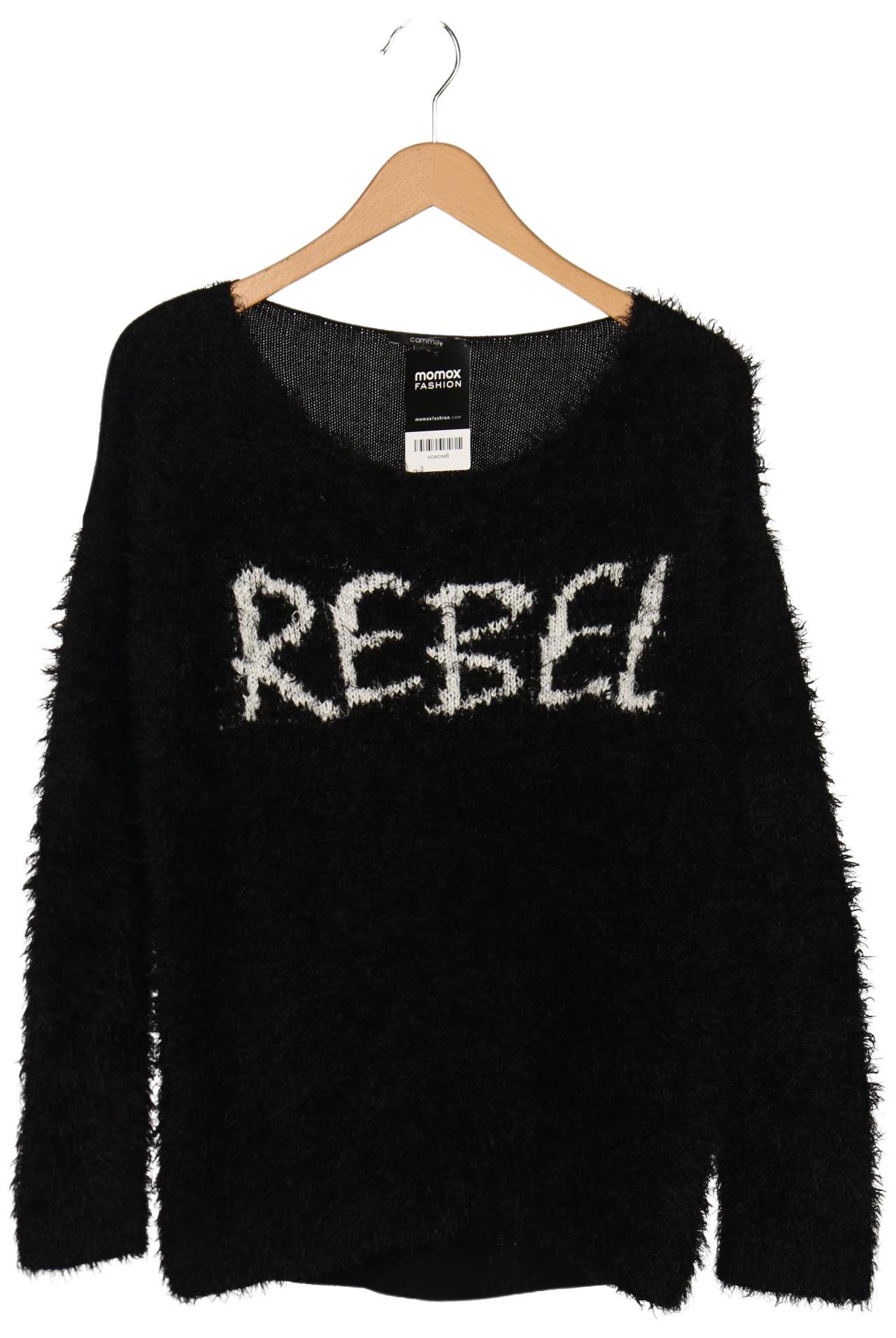 

Comma Damen Pullover, schwarz, Gr. 42