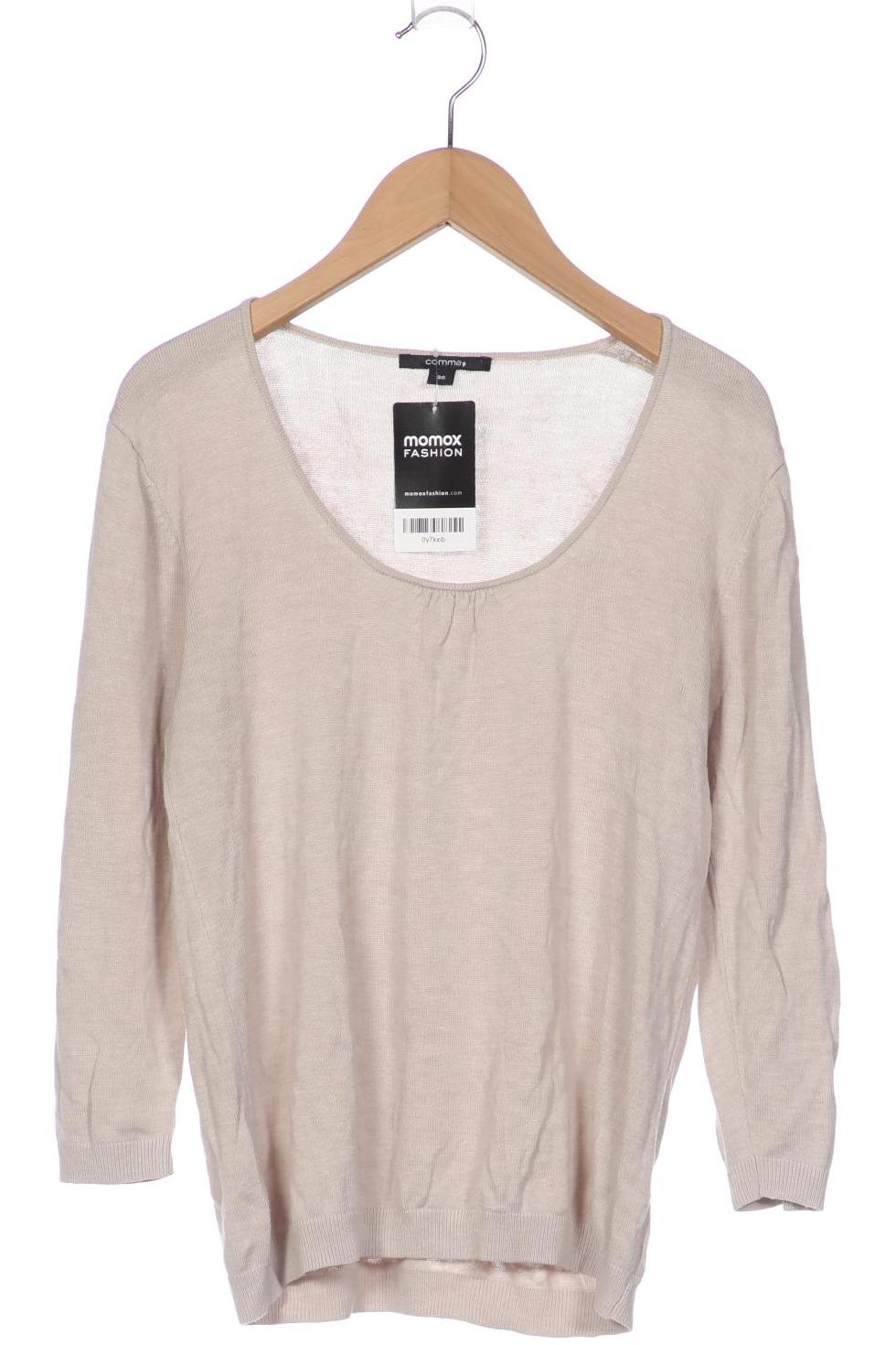 

Comma Damen Pullover, beige, Gr. 38