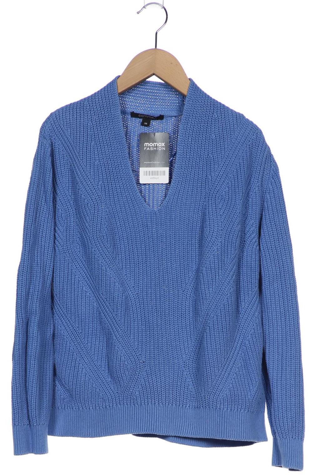 

Comma Damen Pullover, blau, Gr. 38