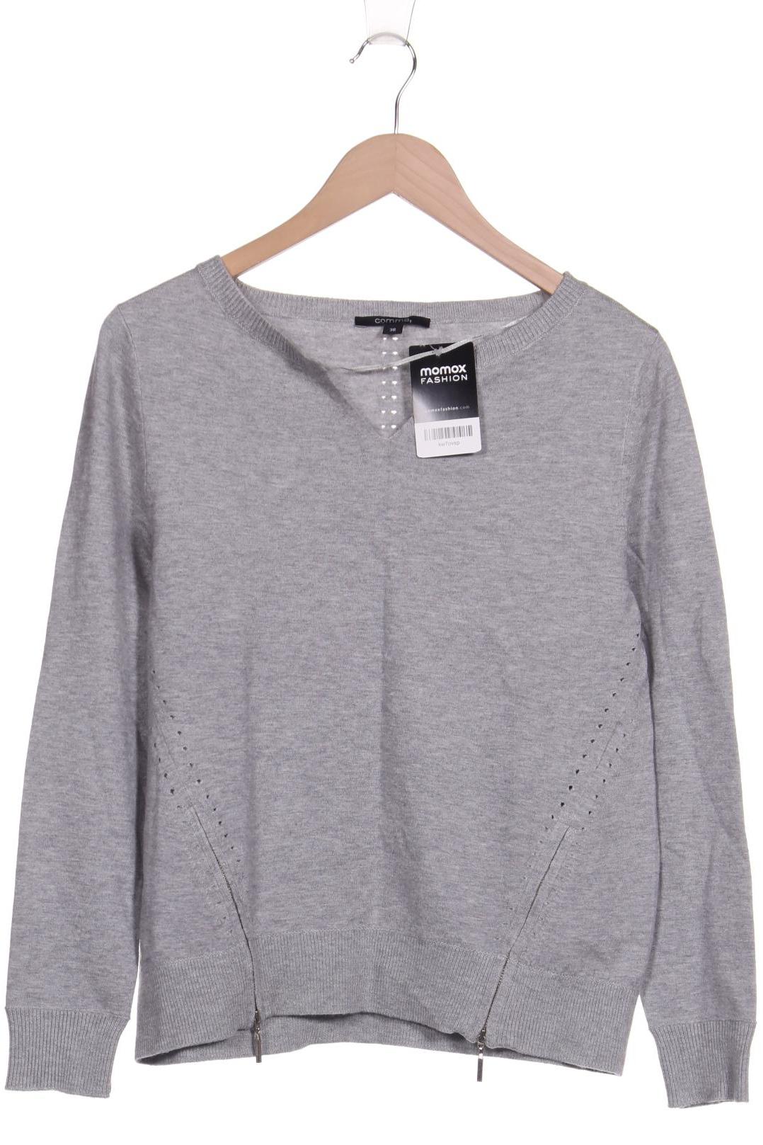 

Comma Damen Pullover, grau, Gr. 36