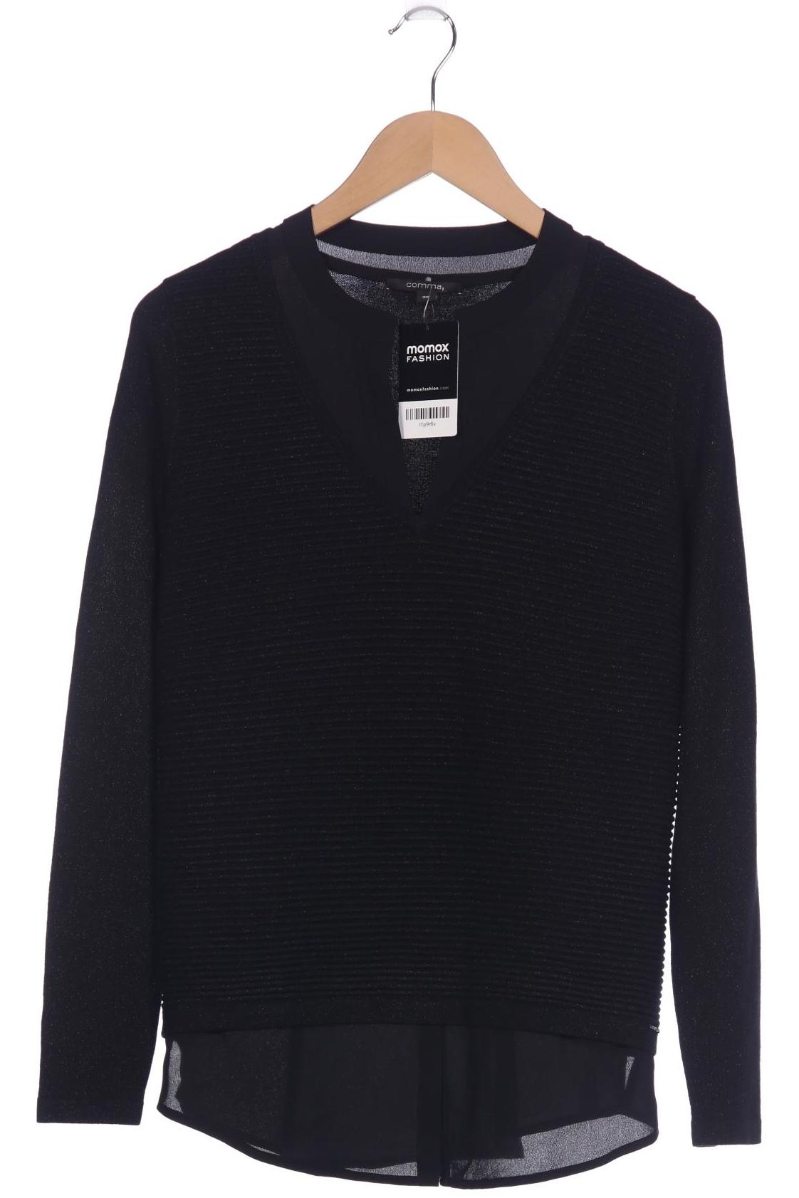 

Comma Damen Pullover, schwarz, Gr. 38