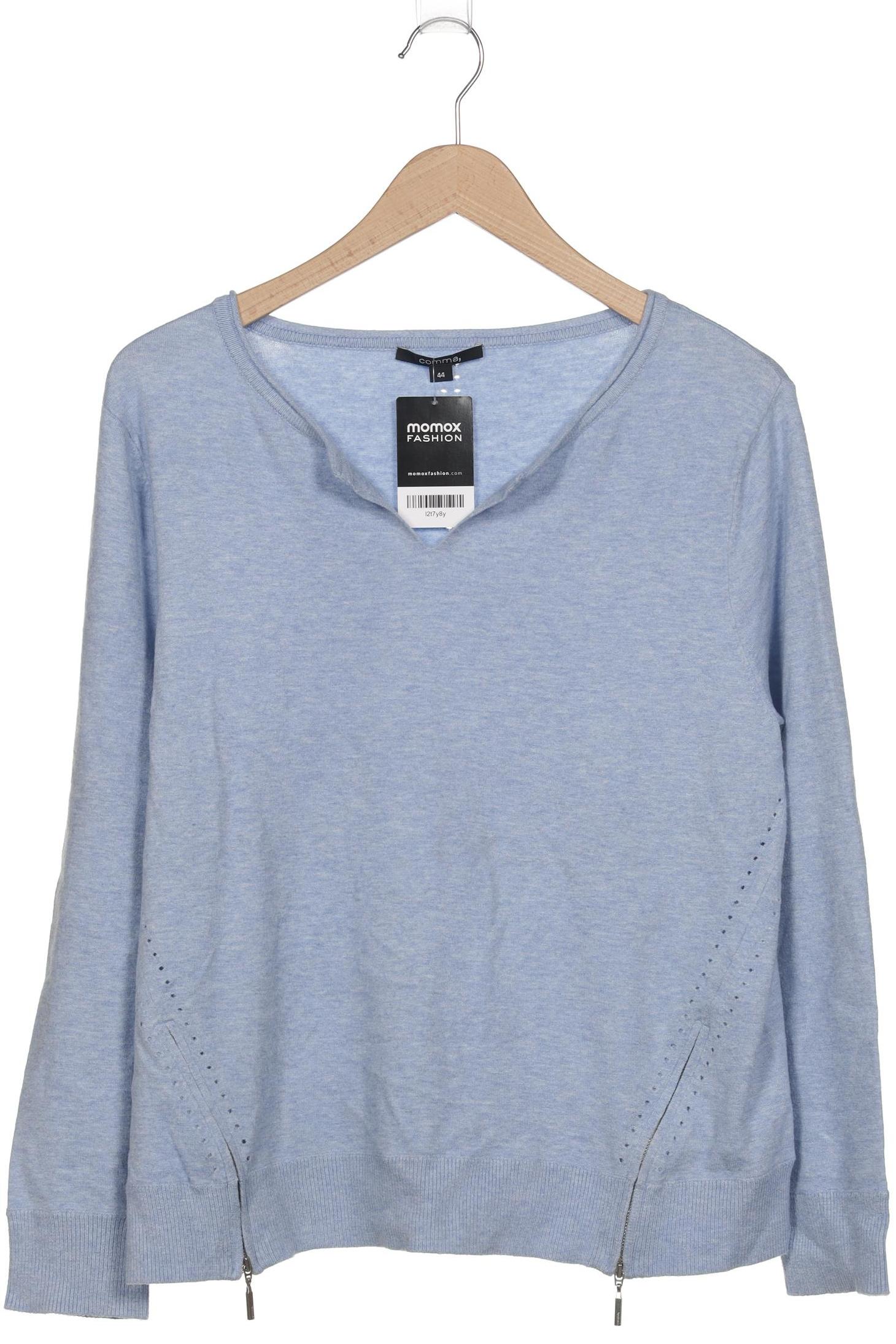 

Comma Damen Pullover, blau, Gr. 44