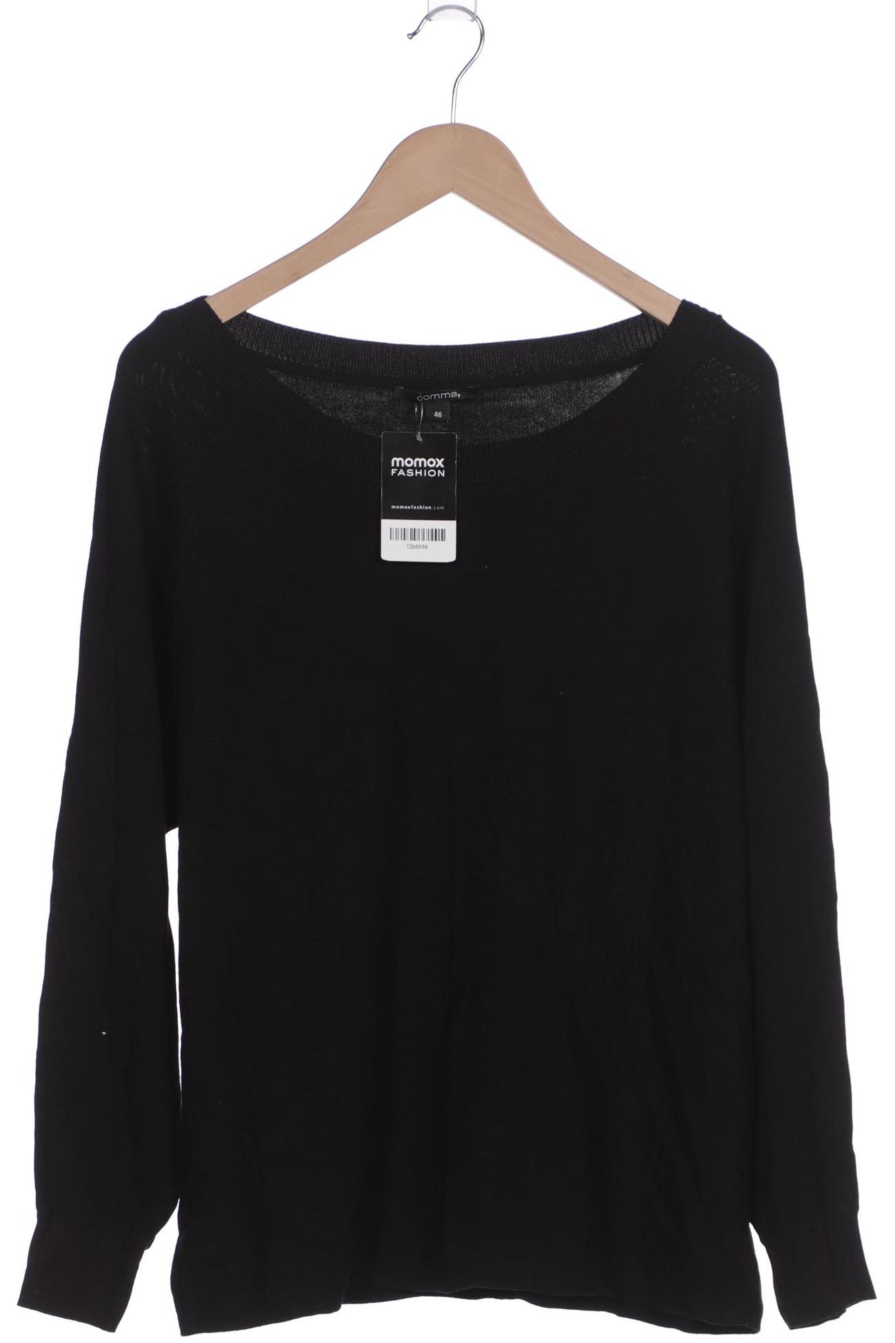 

Comma Damen Pullover, schwarz, Gr. 46