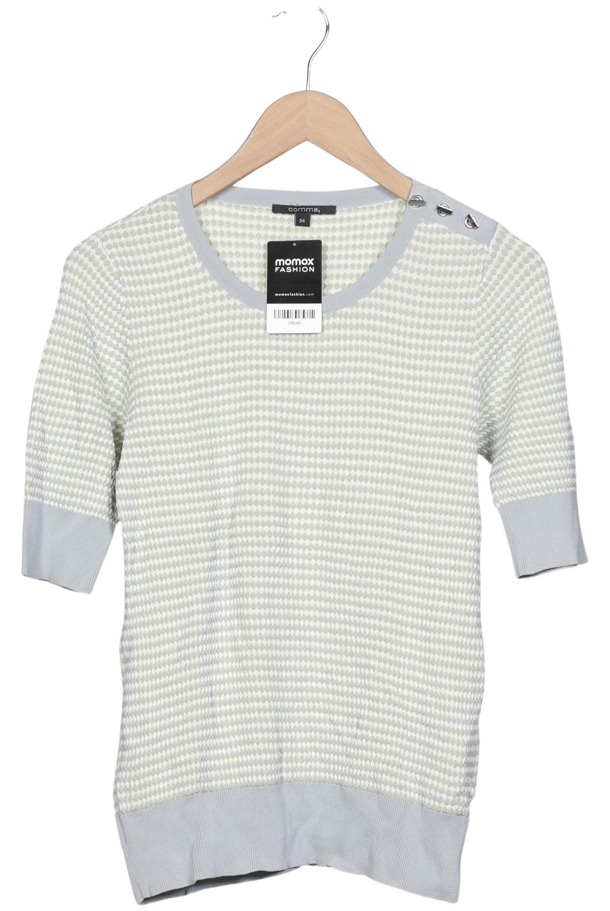 

Comma Damen Pullover, hellblau, Gr. 34