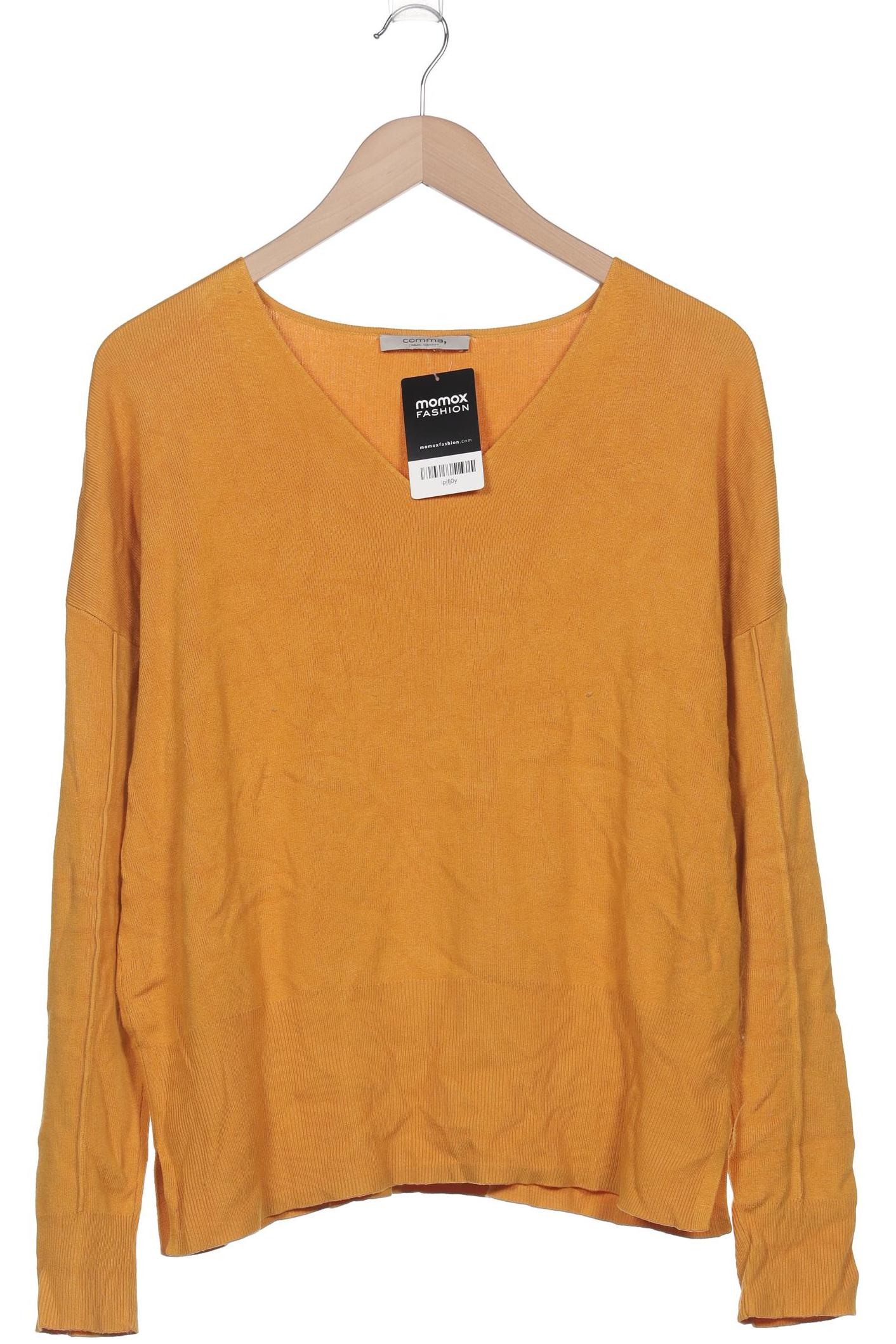 

Comma Damen Pullover, orange, Gr. 40