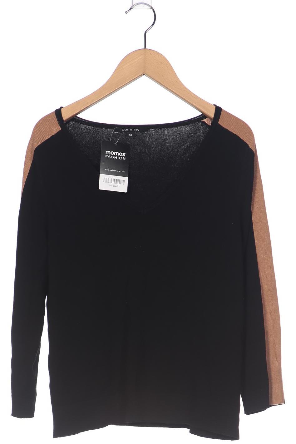 

Comma Damen Pullover, schwarz, Gr. 36