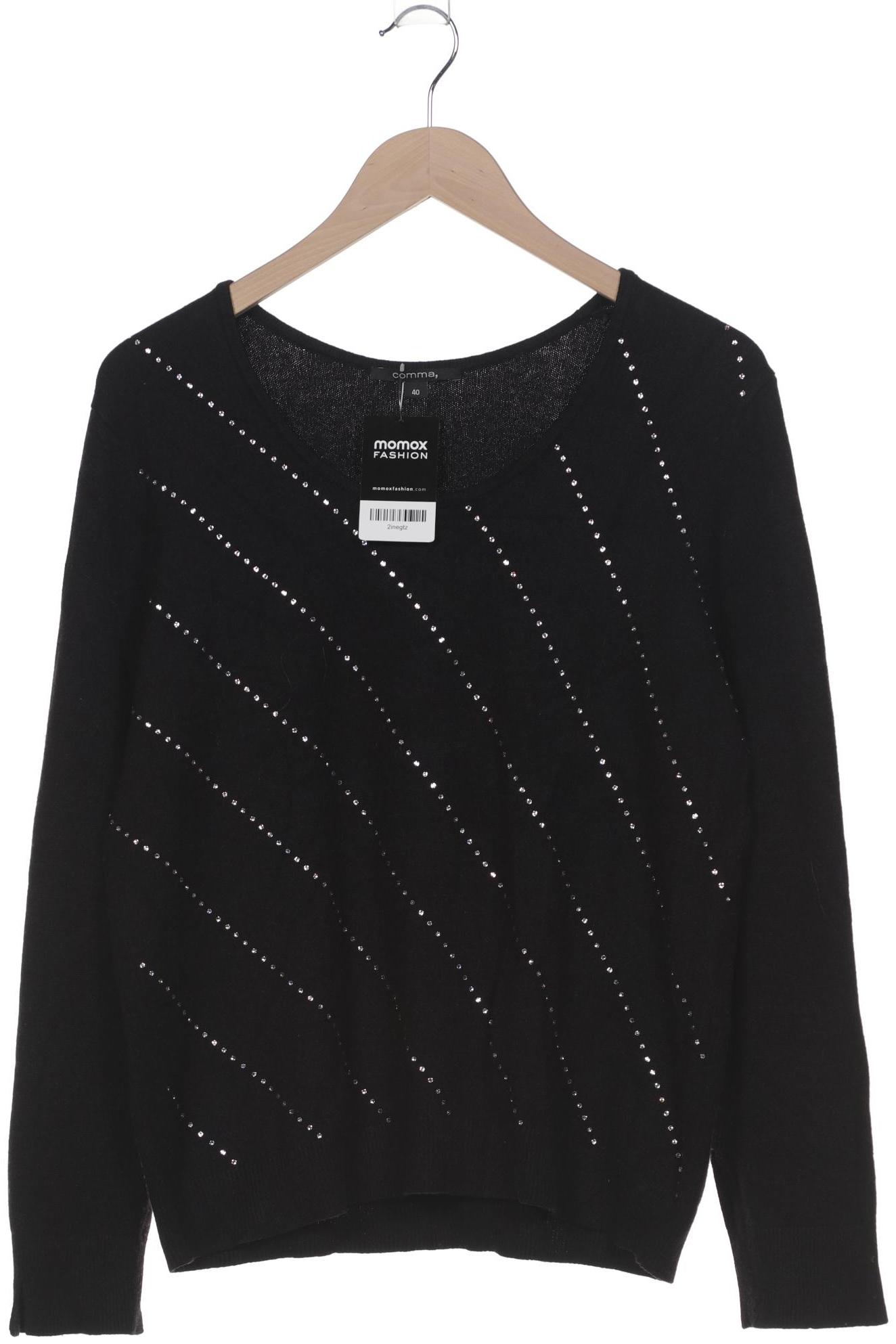 

Comma Damen Pullover, schwarz, Gr. 40