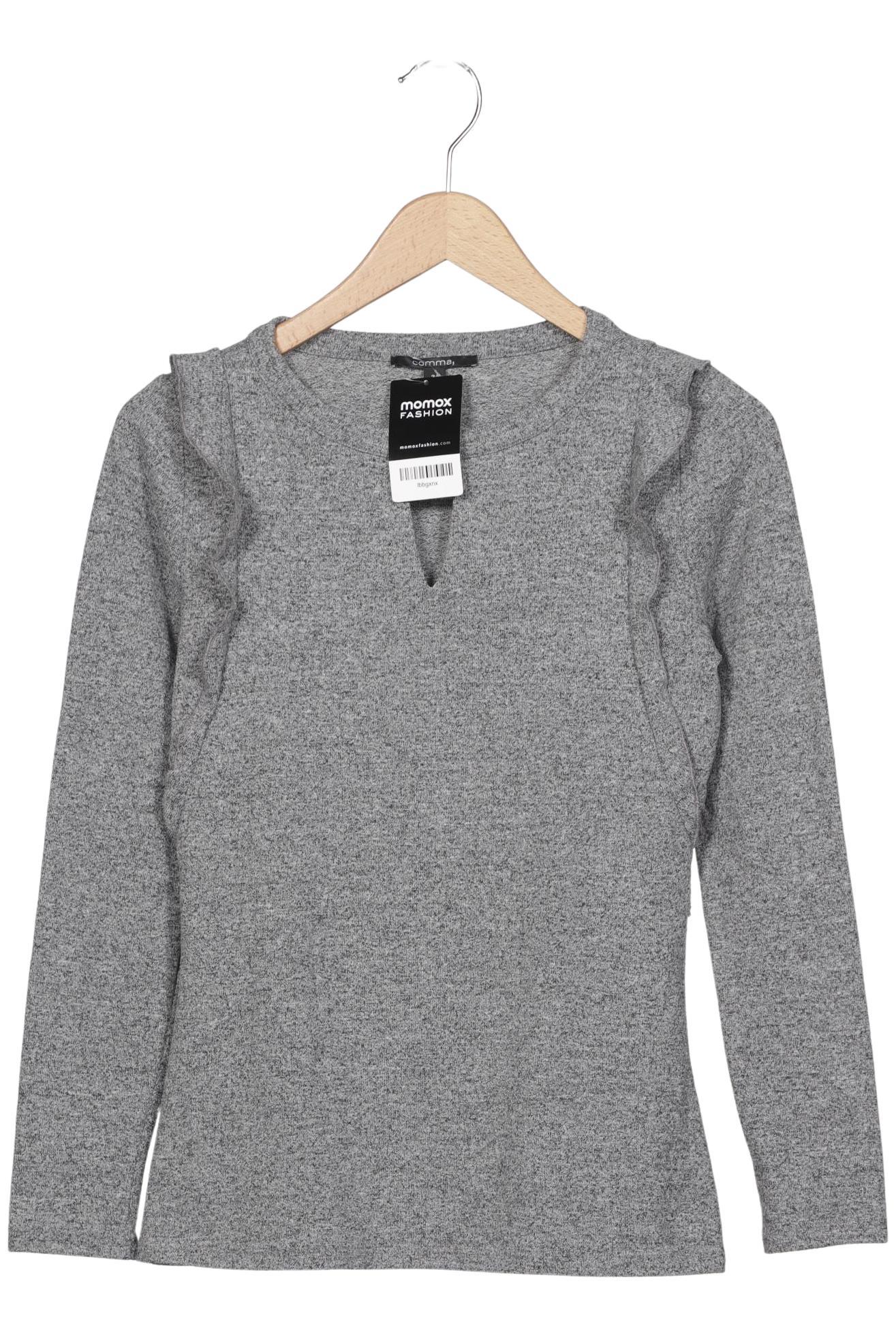 

Comma Damen Pullover, grau, Gr. 34