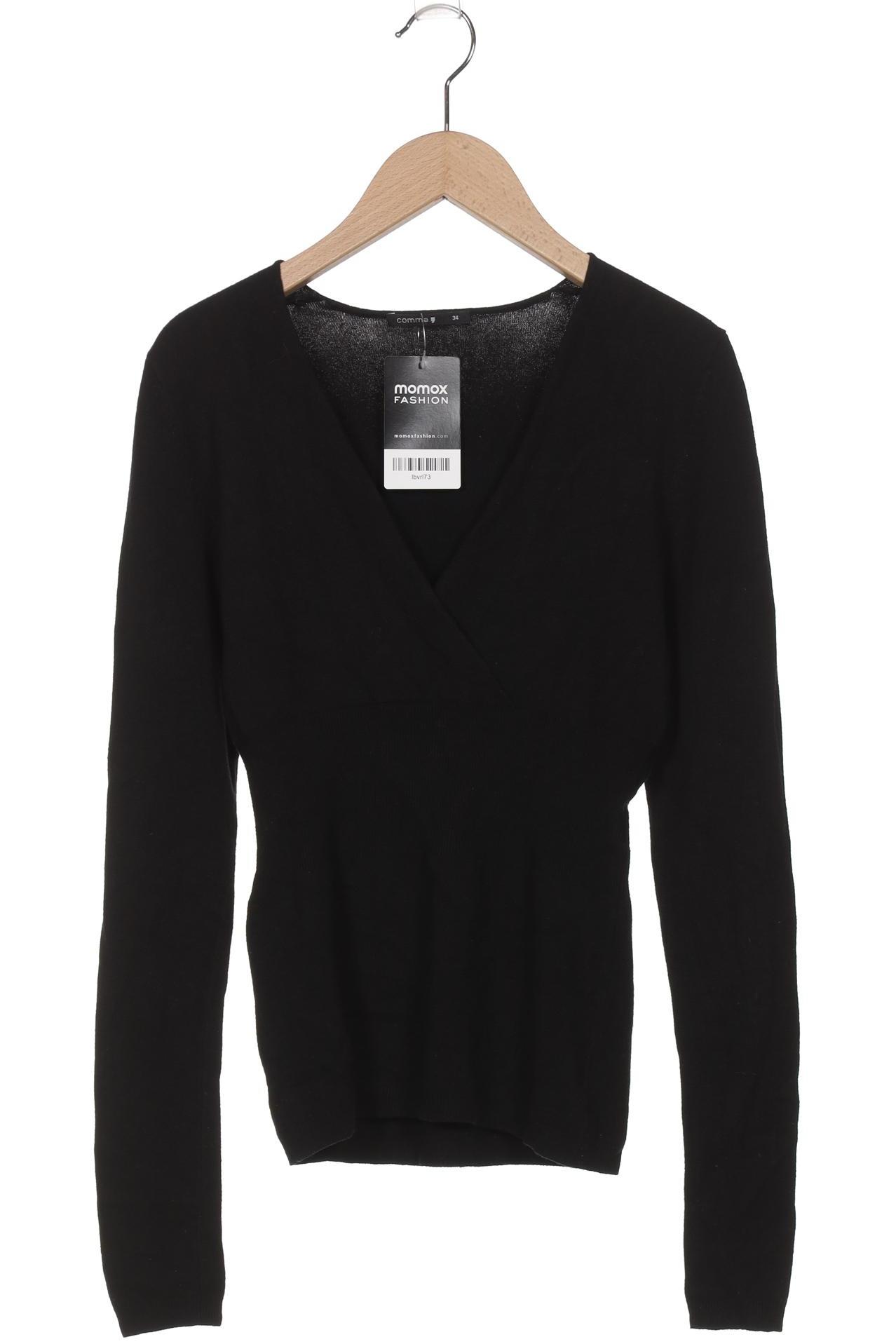 

Comma Damen Pullover, schwarz, Gr. 34