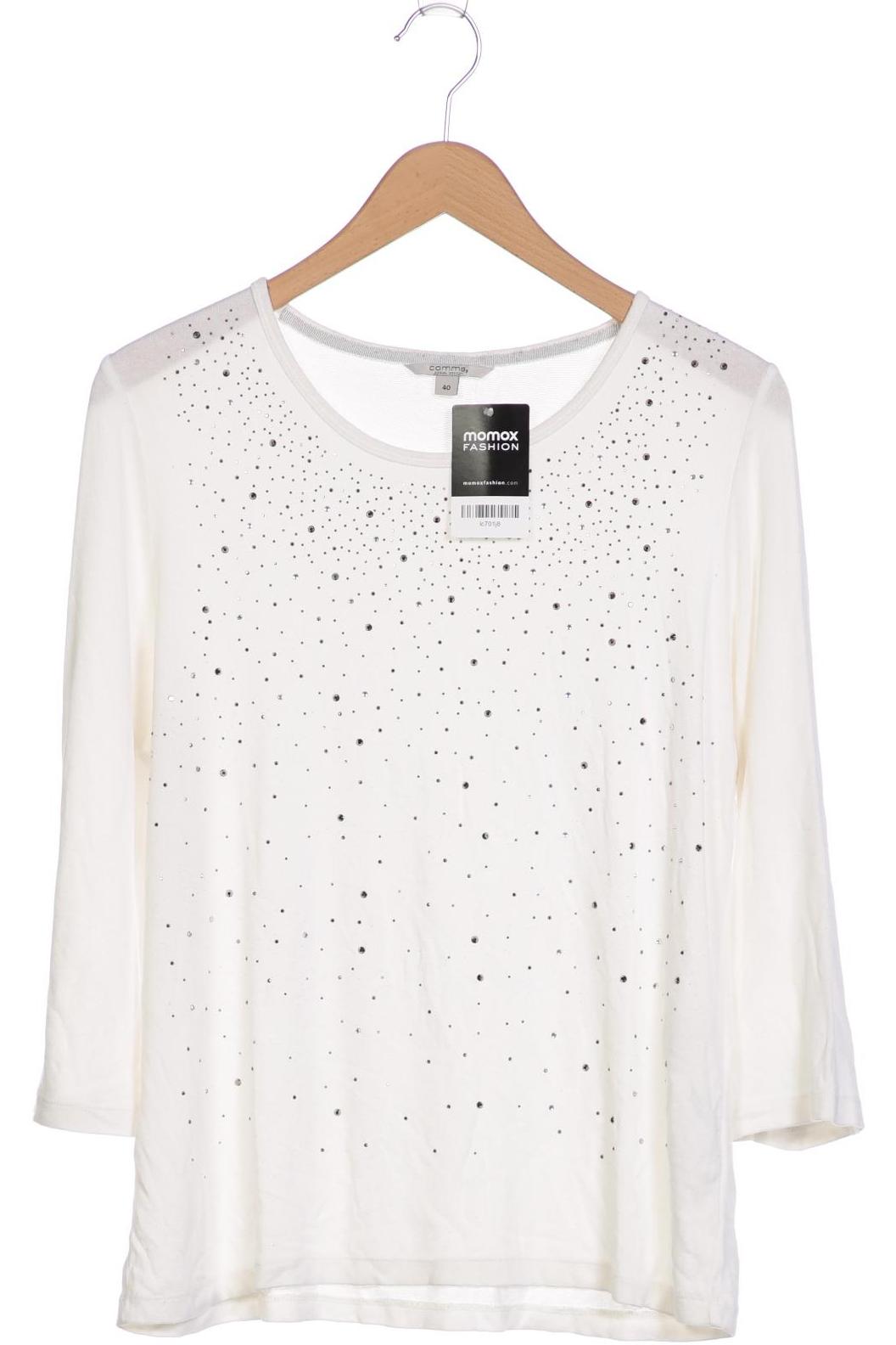 

Comma Damen Pullover, cremeweiß