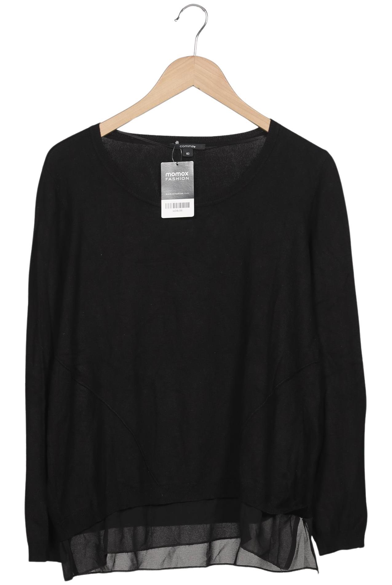 

Comma Damen Pullover, schwarz, Gr. 40