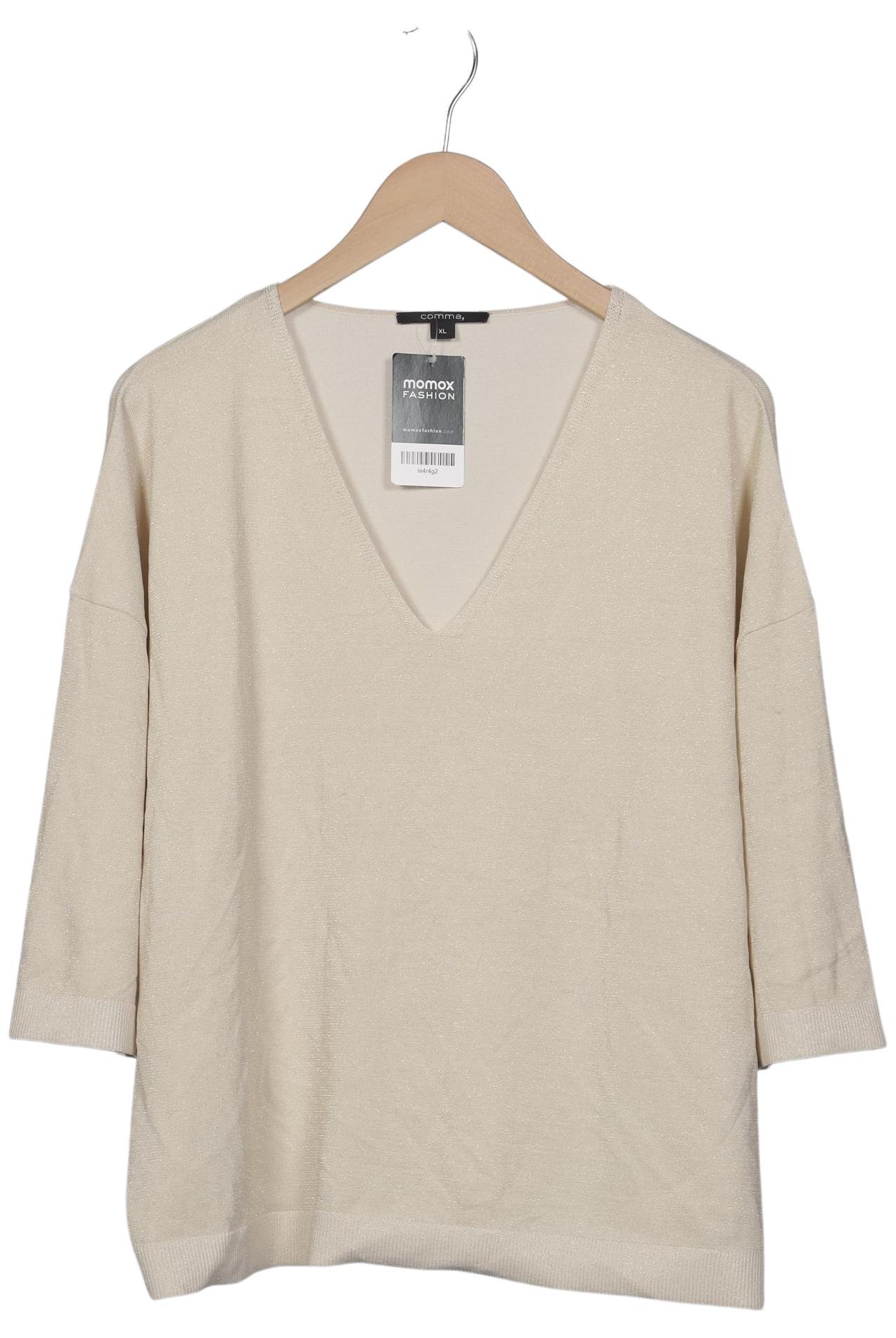 

Comma Damen Pullover, beige, Gr. 44