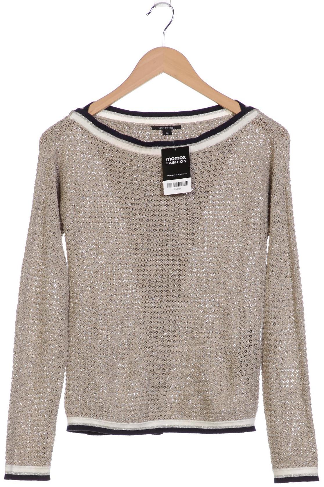 

Comma Damen Pullover, braun, Gr. 34