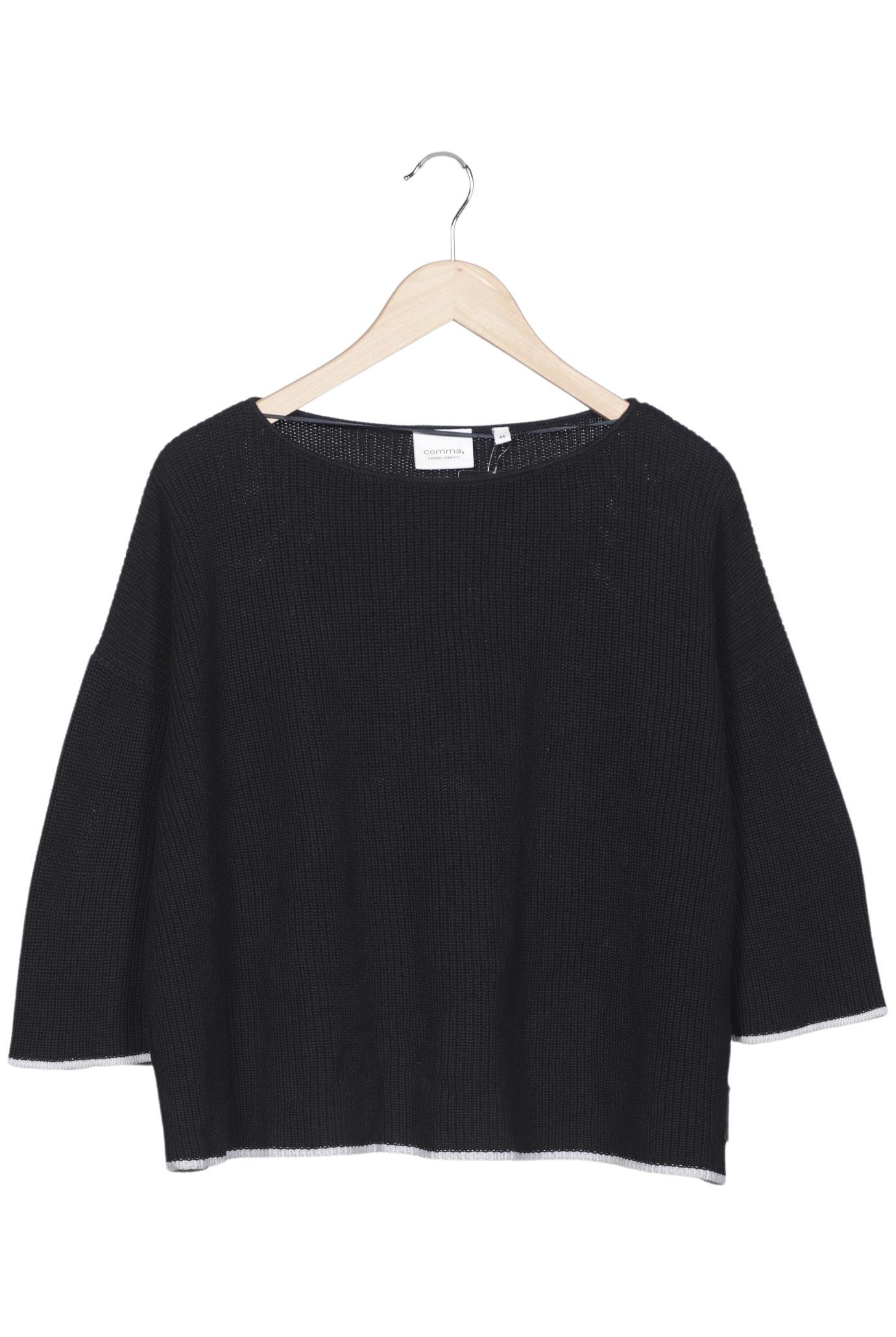 

Comma Damen Pullover, marineblau, Gr. 44