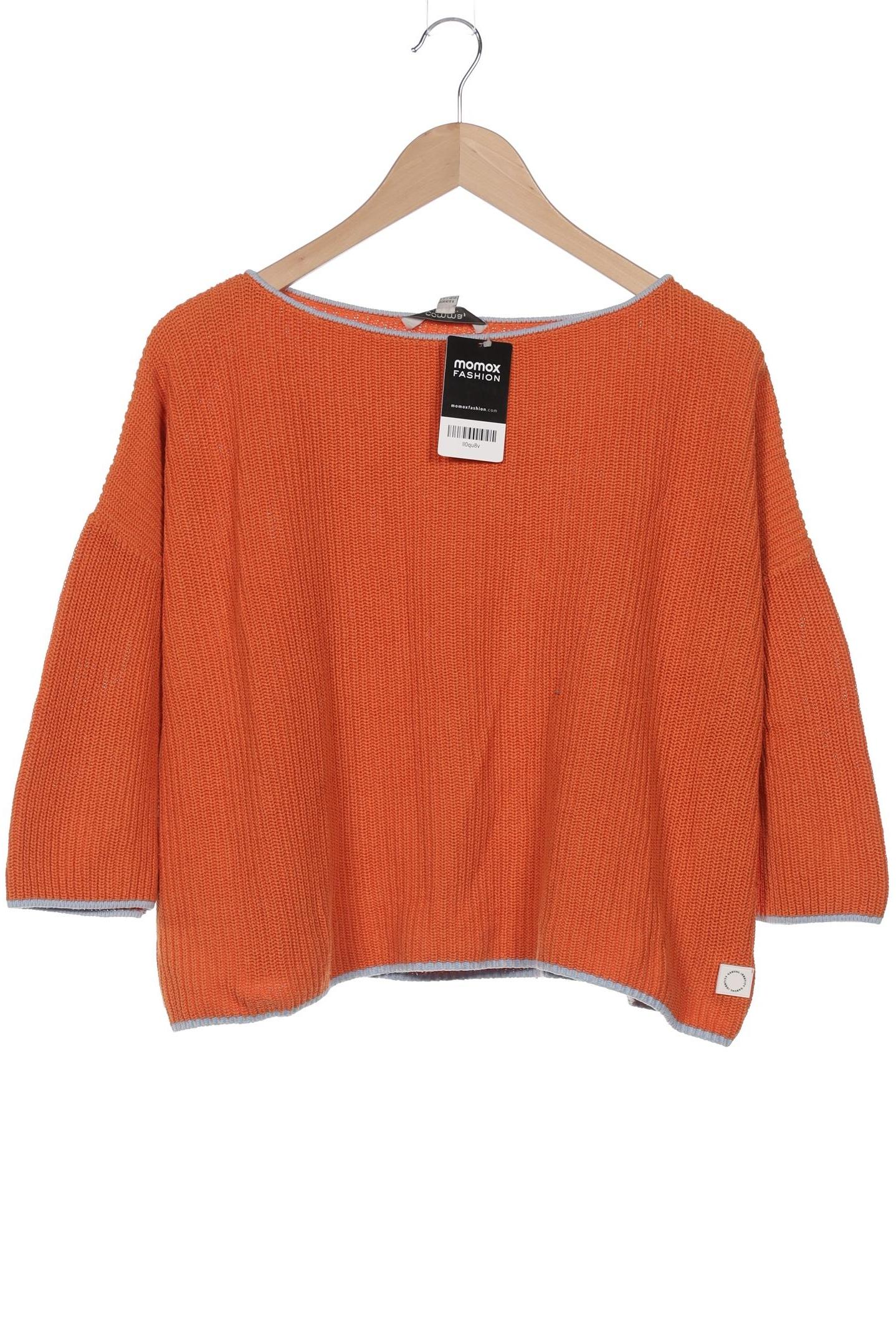

Comma Damen Pullover, orange, Gr. 36