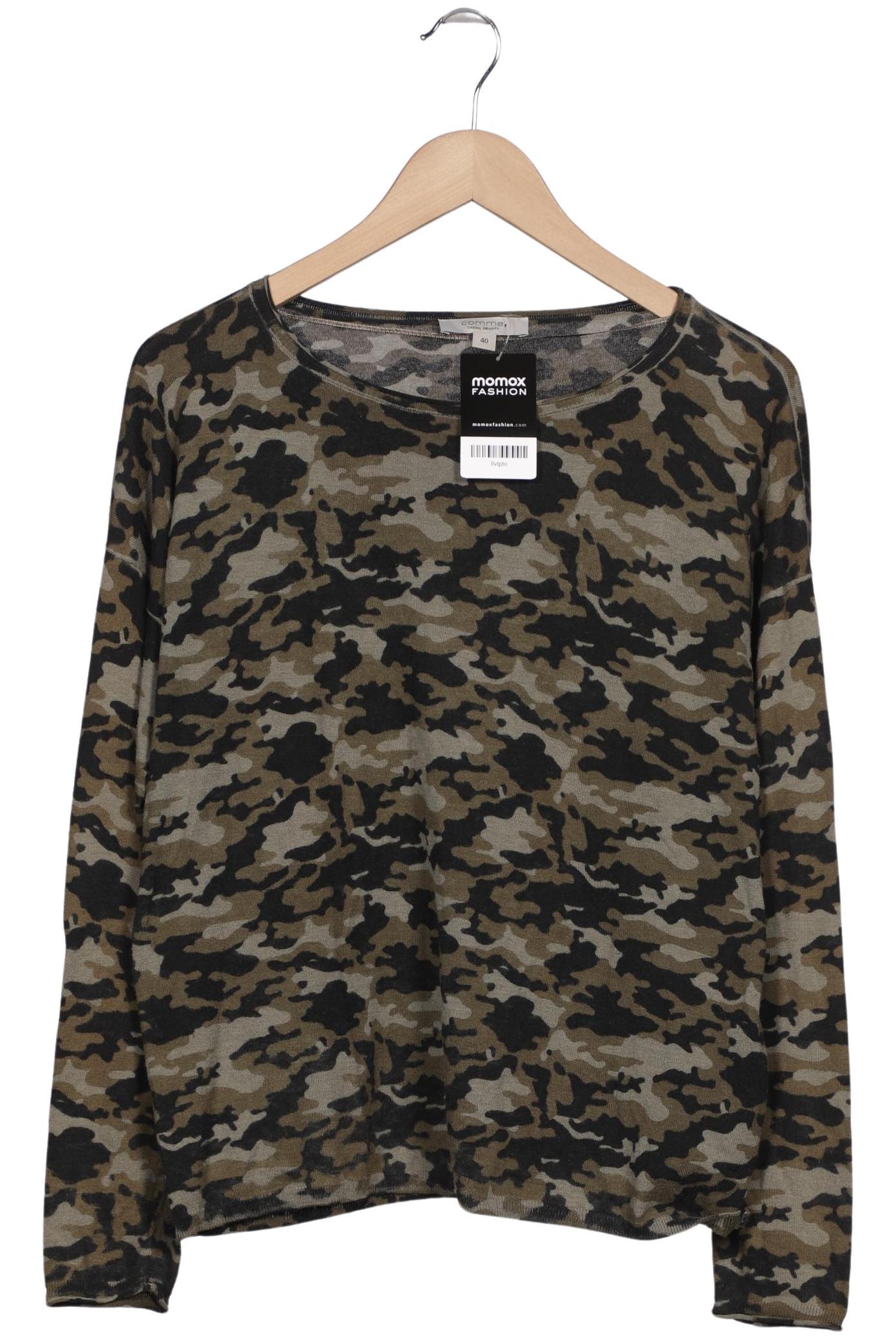 

Comma Damen Pullover, grün, Gr. 40