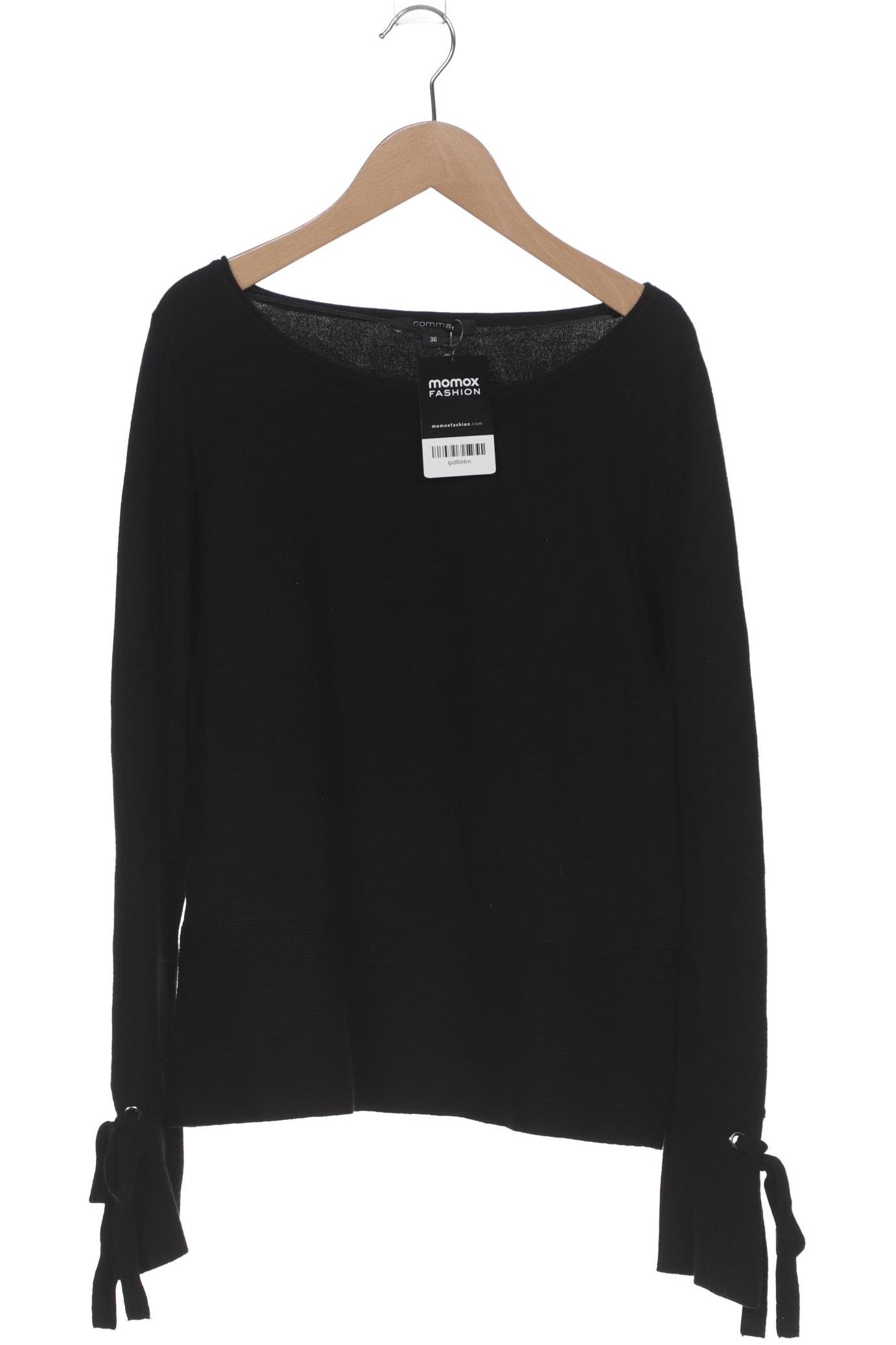 

Comma Damen Pullover, schwarz, Gr. 36