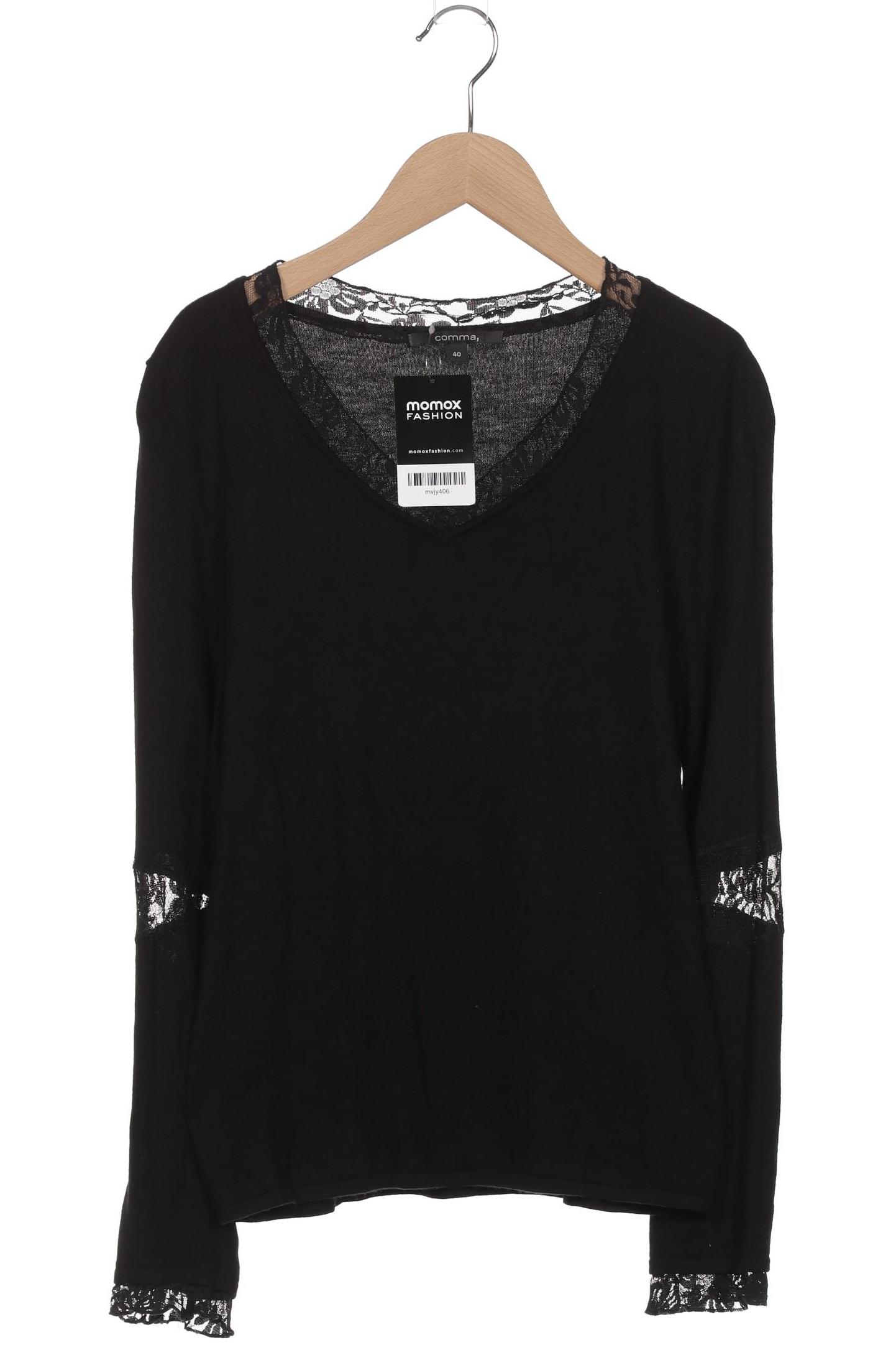 

Comma Damen Pullover, schwarz, Gr. 40