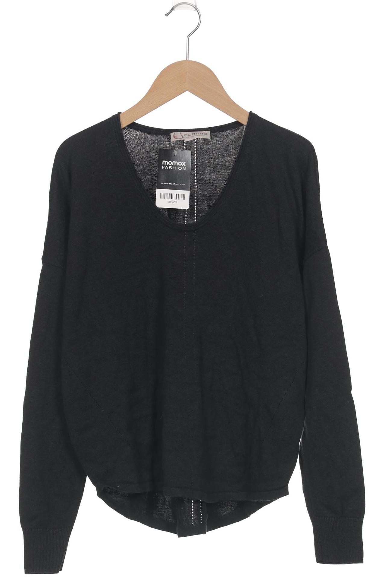 

Comma Damen Pullover, schwarz, Gr. 36