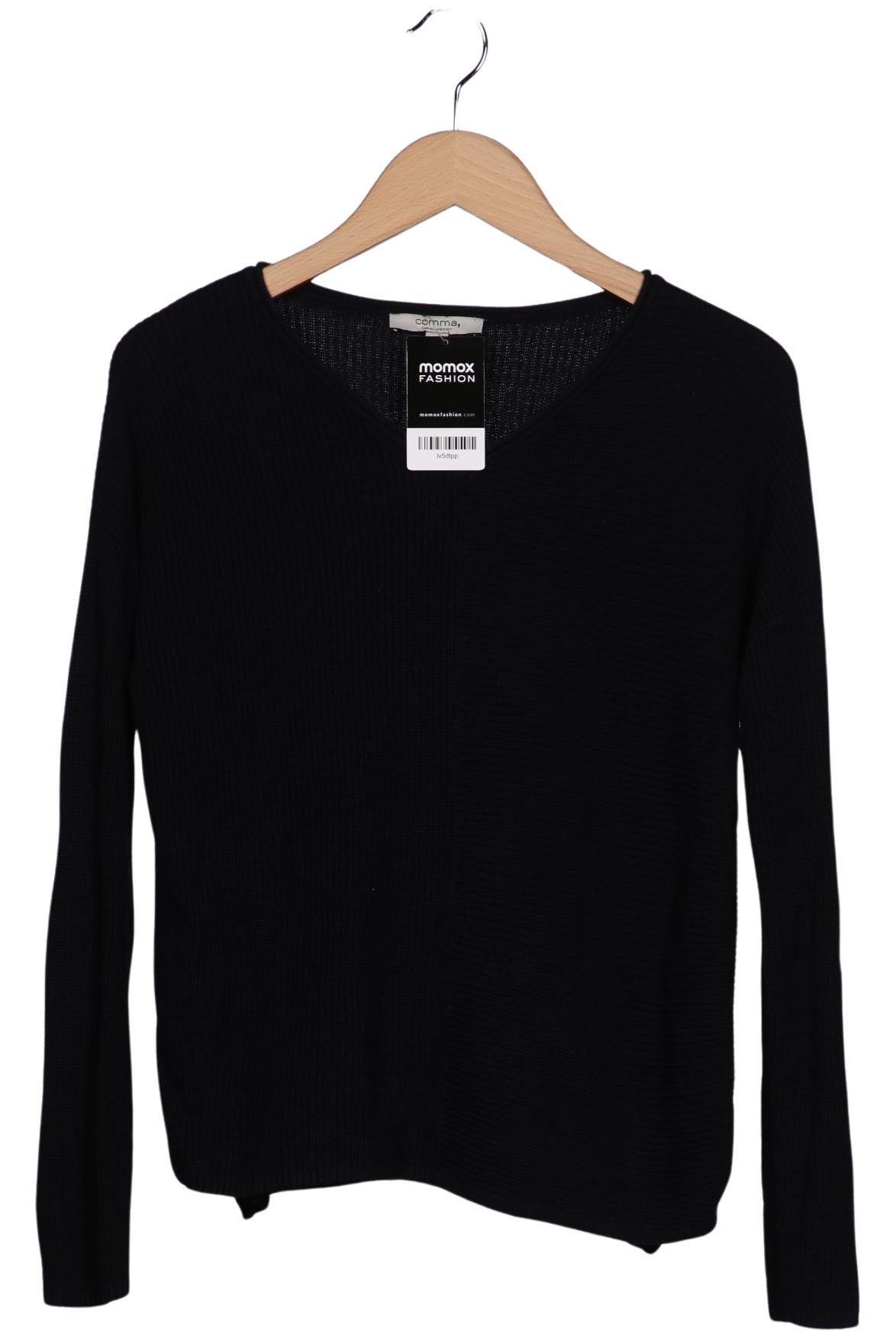 

Comma Damen Pullover, schwarz, Gr. 36