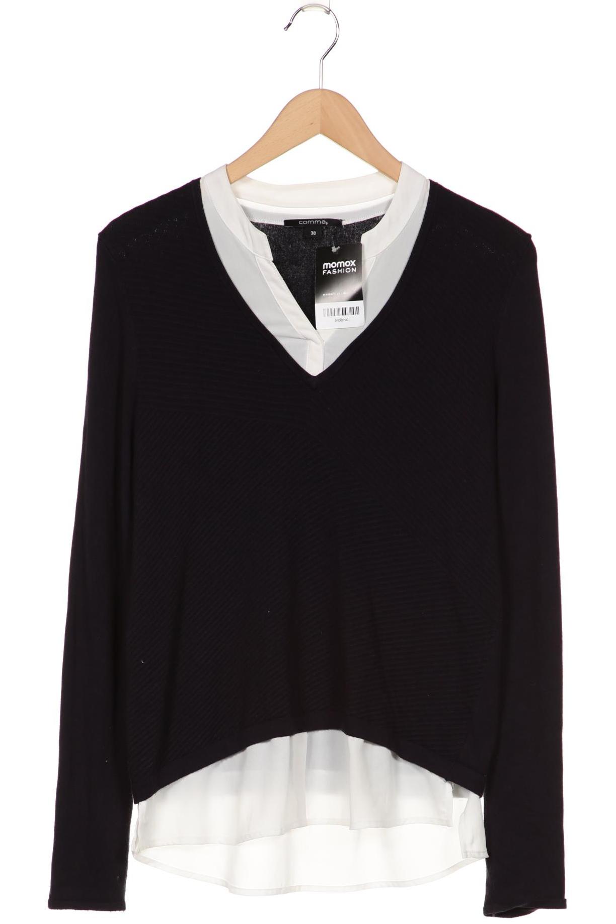 

Comma Damen Pullover, marineblau, Gr. 38