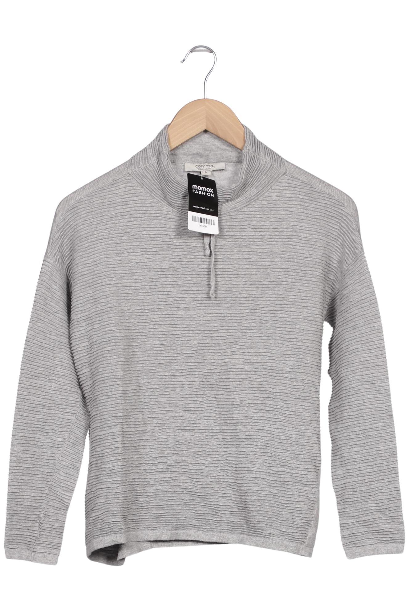

Comma Damen Pullover, grau, Gr. 36