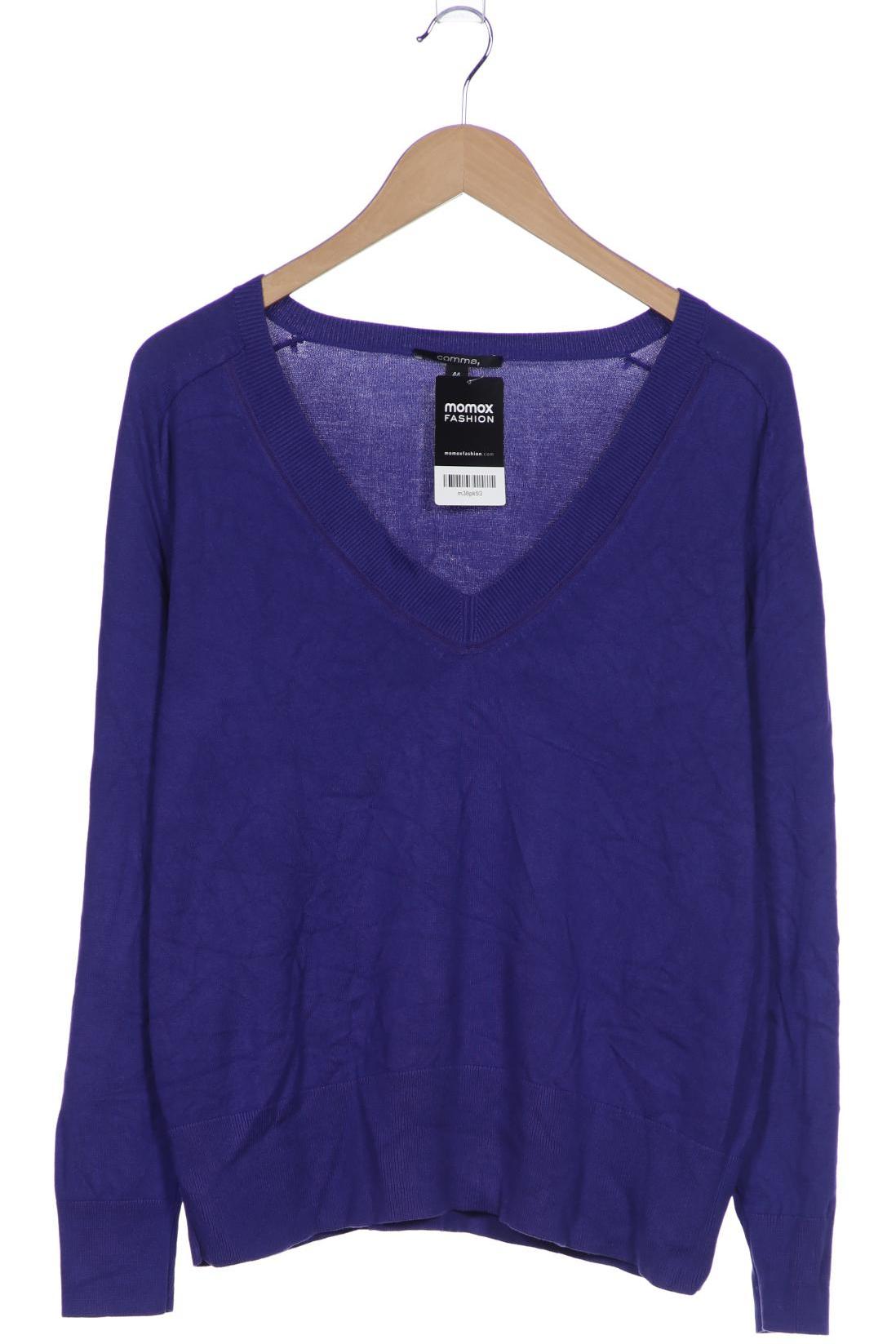 

Comma Damen Pullover, blau, Gr. 44