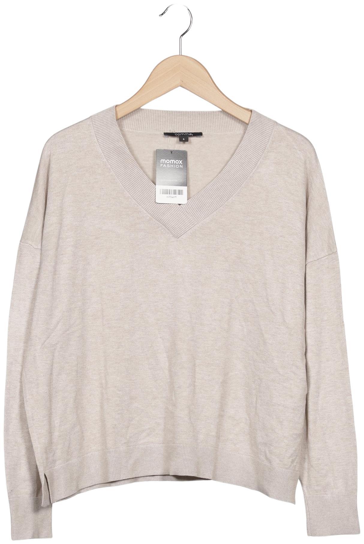

Comma Damen Pullover, beige, Gr. 36