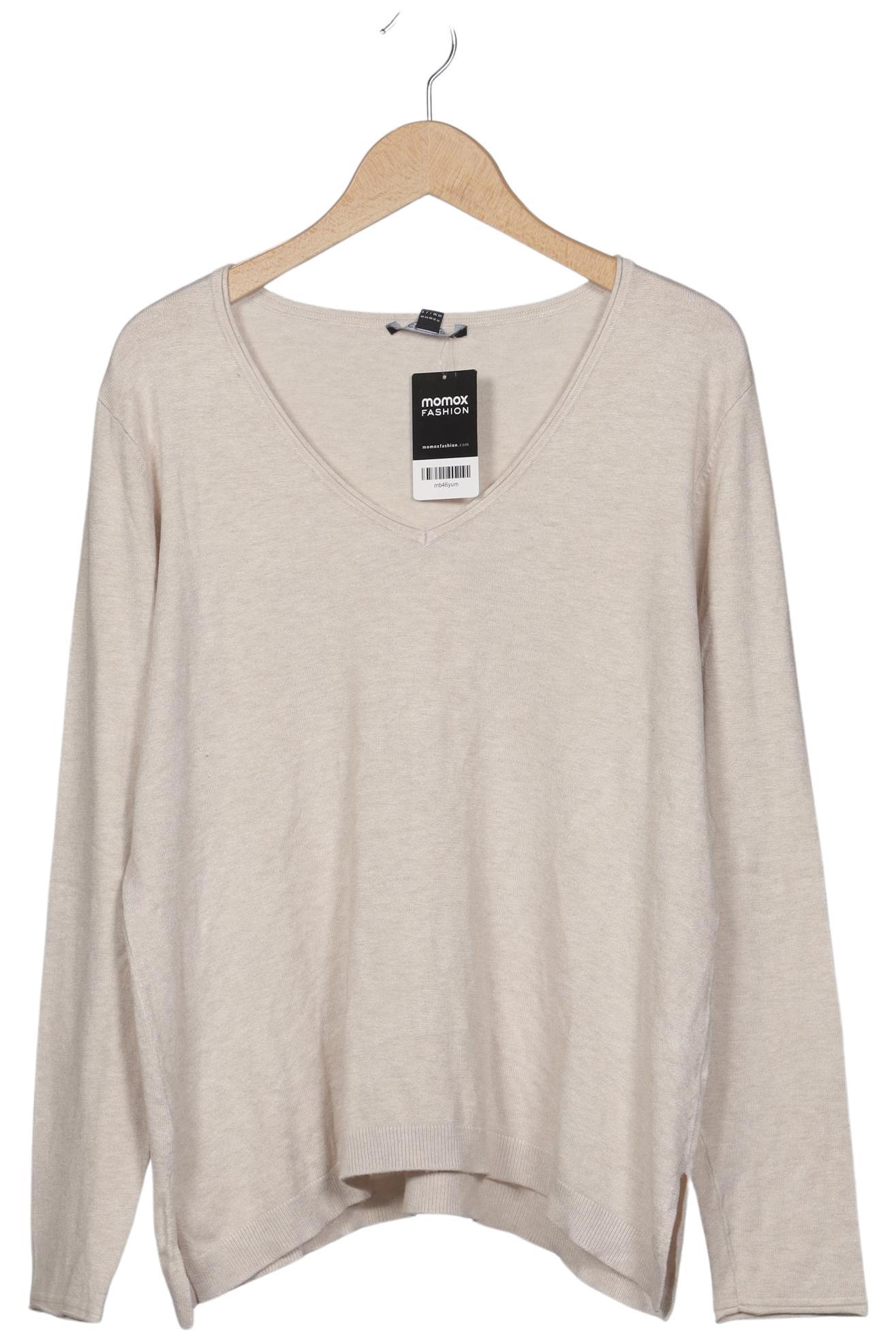 

Comma Damen Pullover, beige, Gr. 42