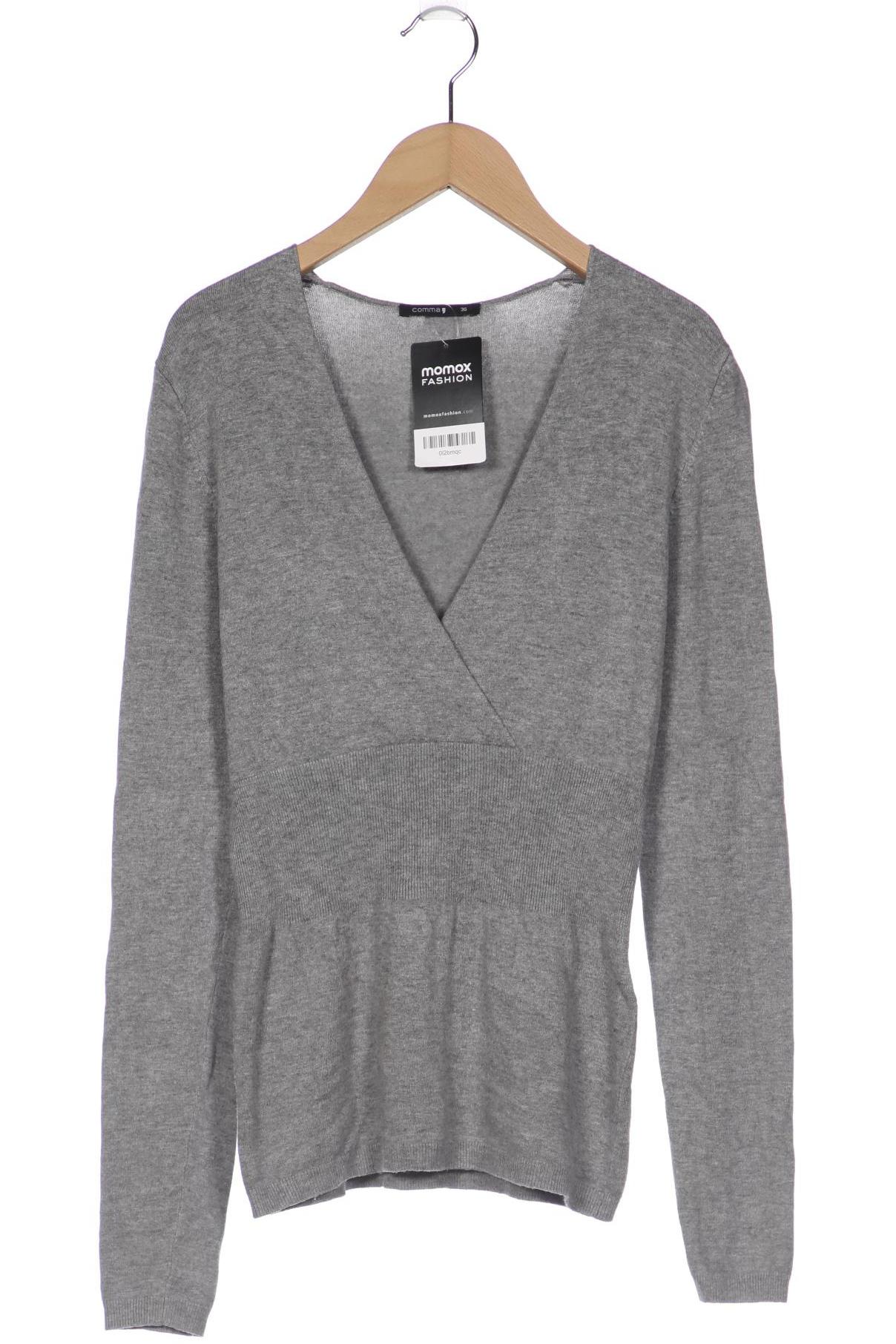 

Comma Damen Pullover, grau, Gr. 36