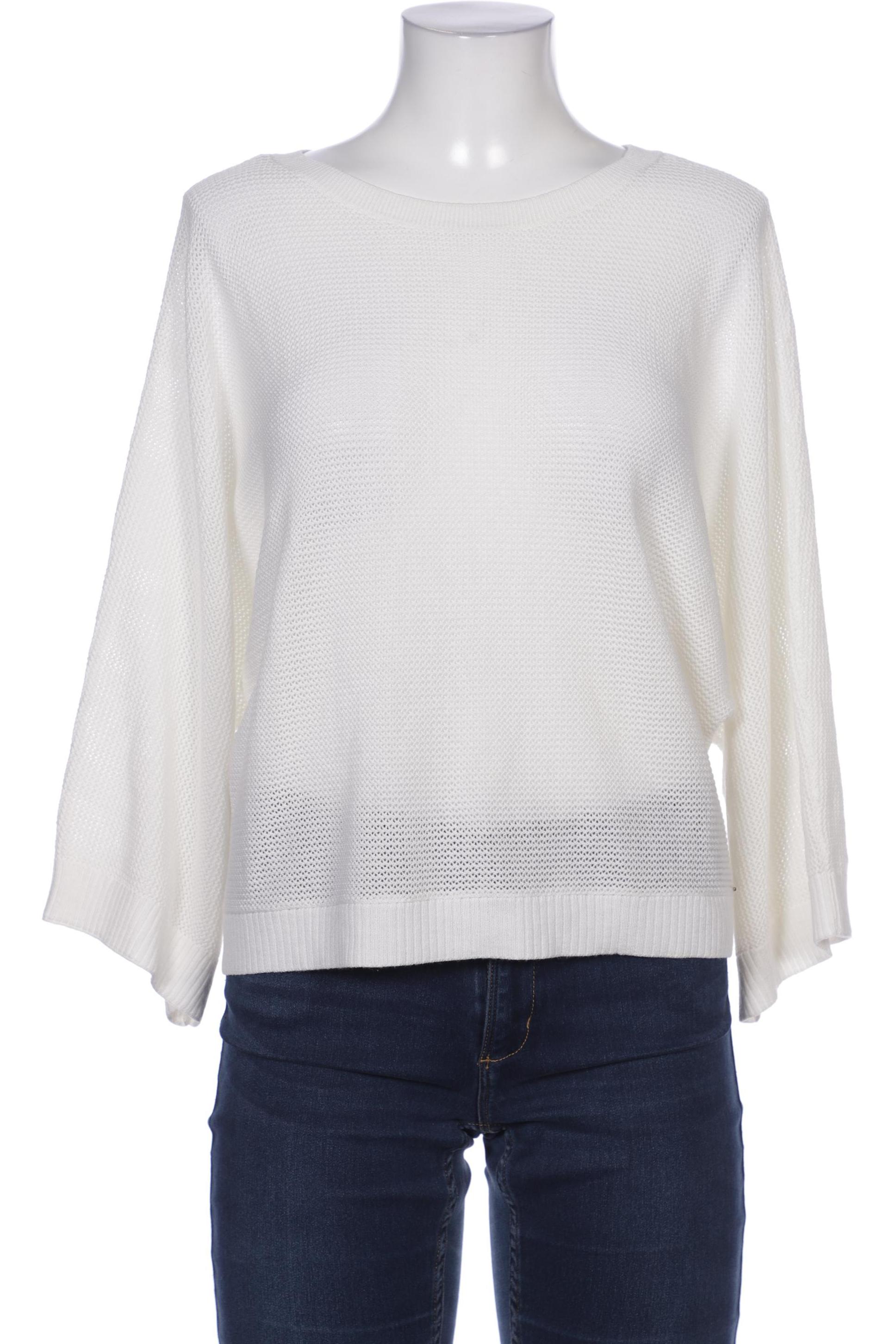 

Comma Damen Pullover, weiß, Gr. 38
