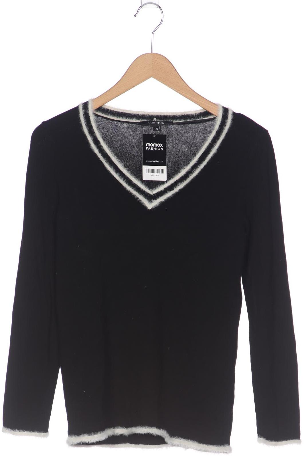 

Comma Damen Pullover, schwarz, Gr. 36