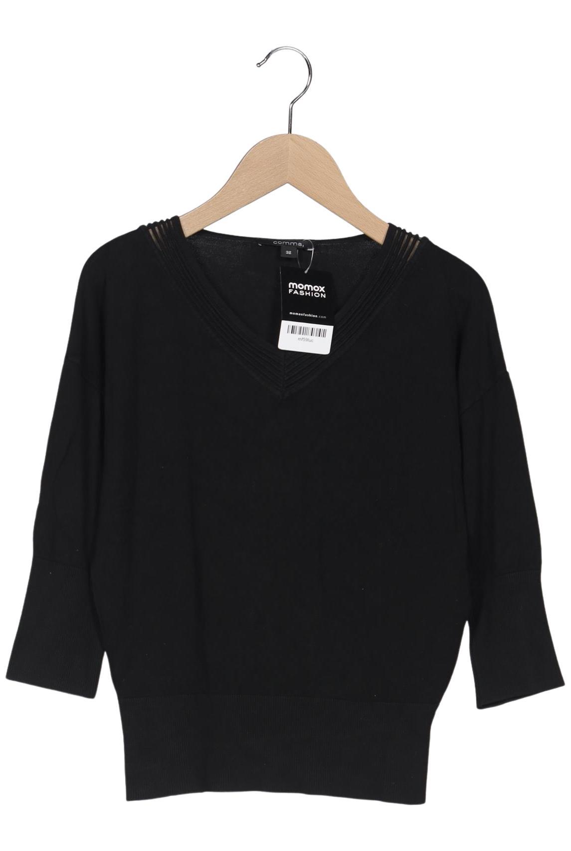 

Comma Damen Pullover, schwarz, Gr. 32