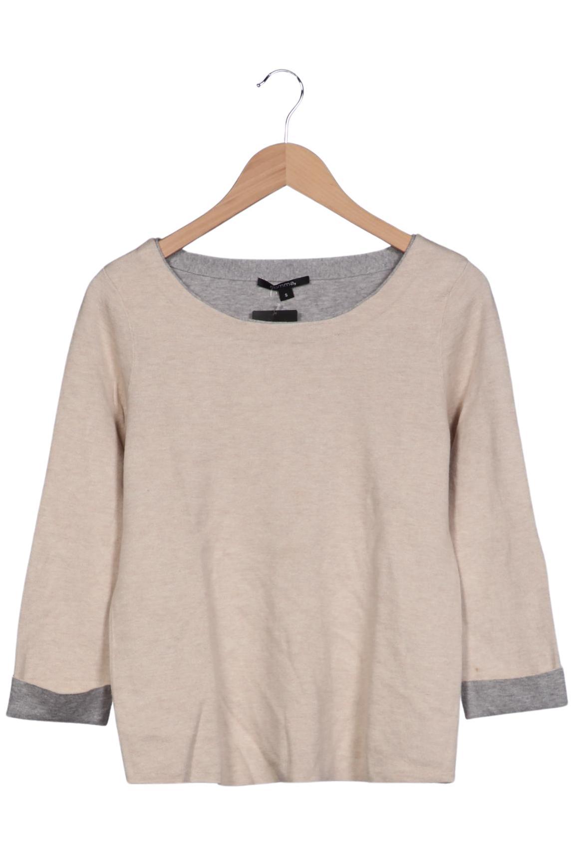 

Comma Damen Pullover, beige, Gr. 36
