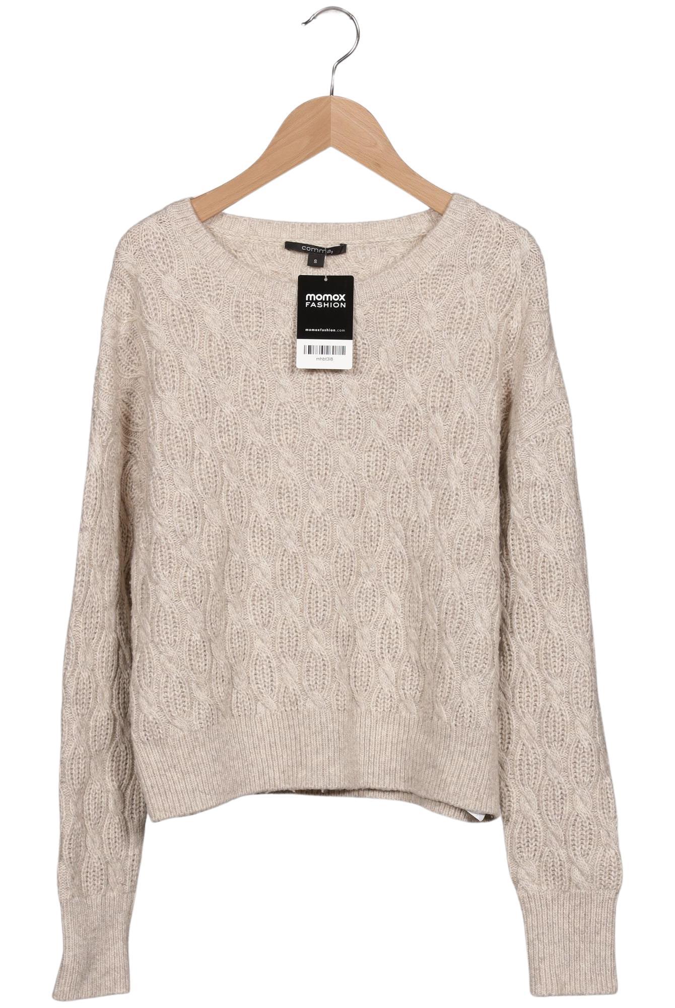 

Comma Damen Pullover, beige, Gr. 36