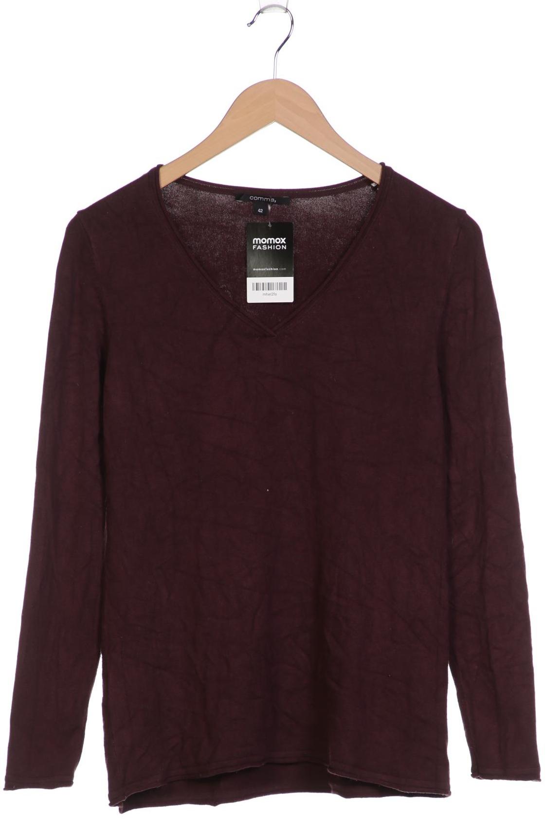 

Comma Damen Pullover, bordeaux, Gr. 42