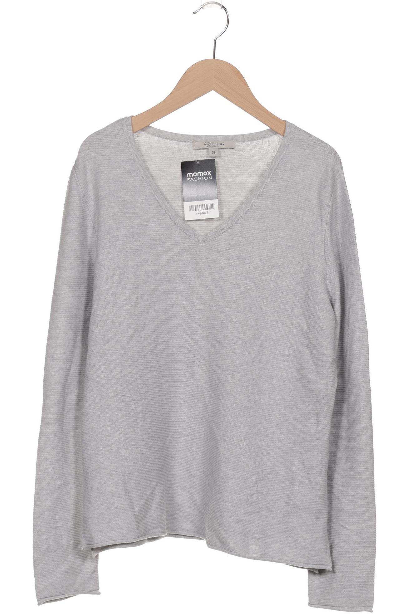 

Comma Damen Pullover, grau, Gr. 36